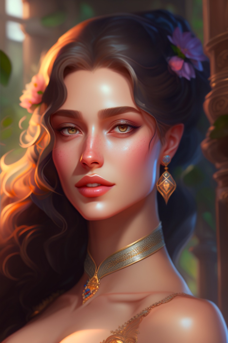 Lexica - Olivia Casta, highly detailed, digital painting, artstation,  concept art, sharp focus, illustration, art by greg rutkowski and alphonse  much...