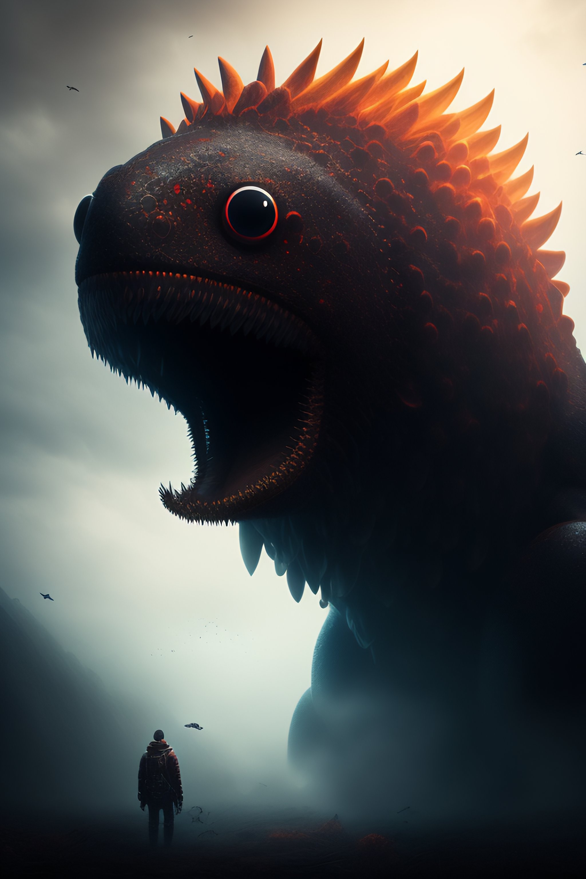 Lexica - A monster covered in several eyes