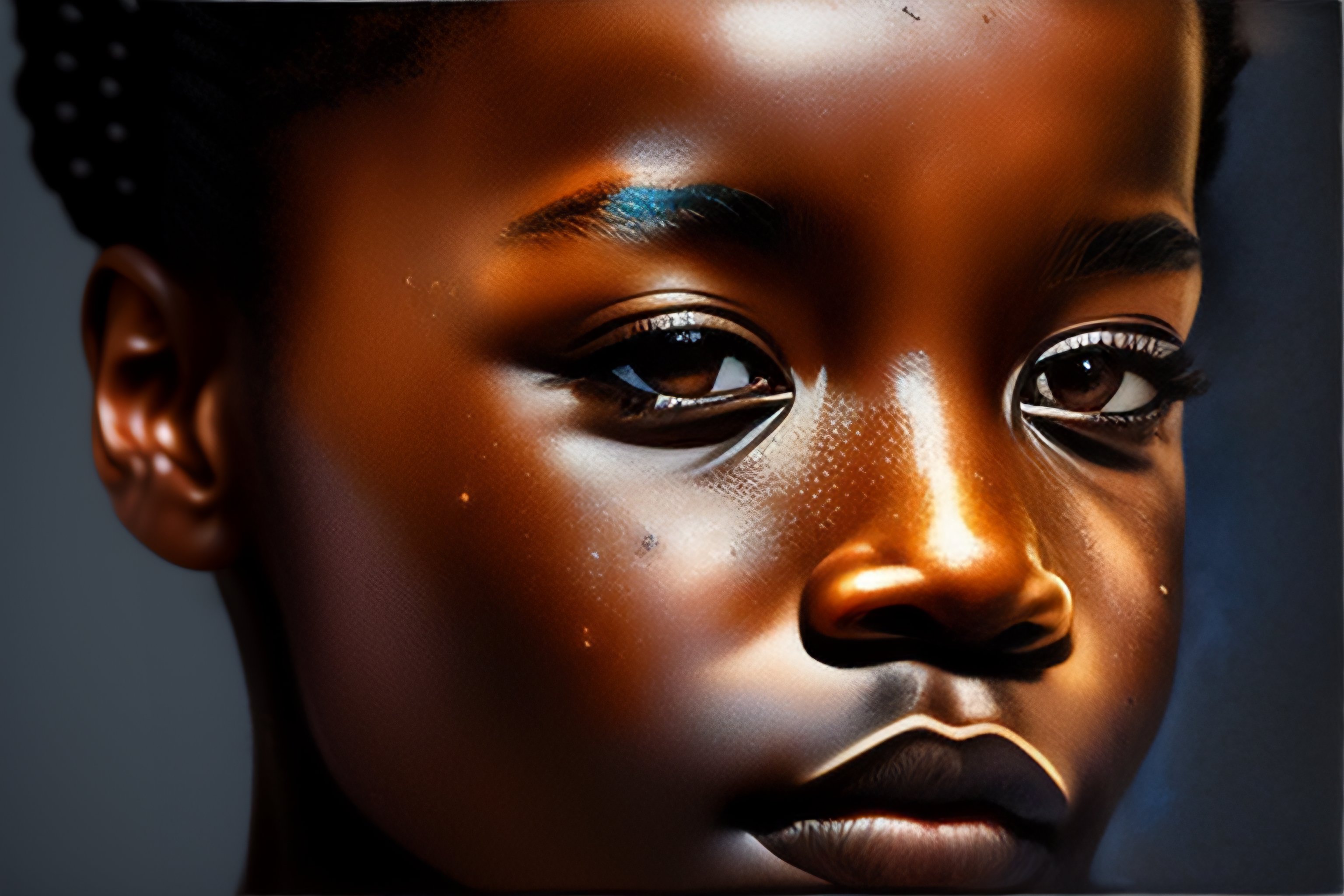 Lexica - Broken skin, detailed skin texture