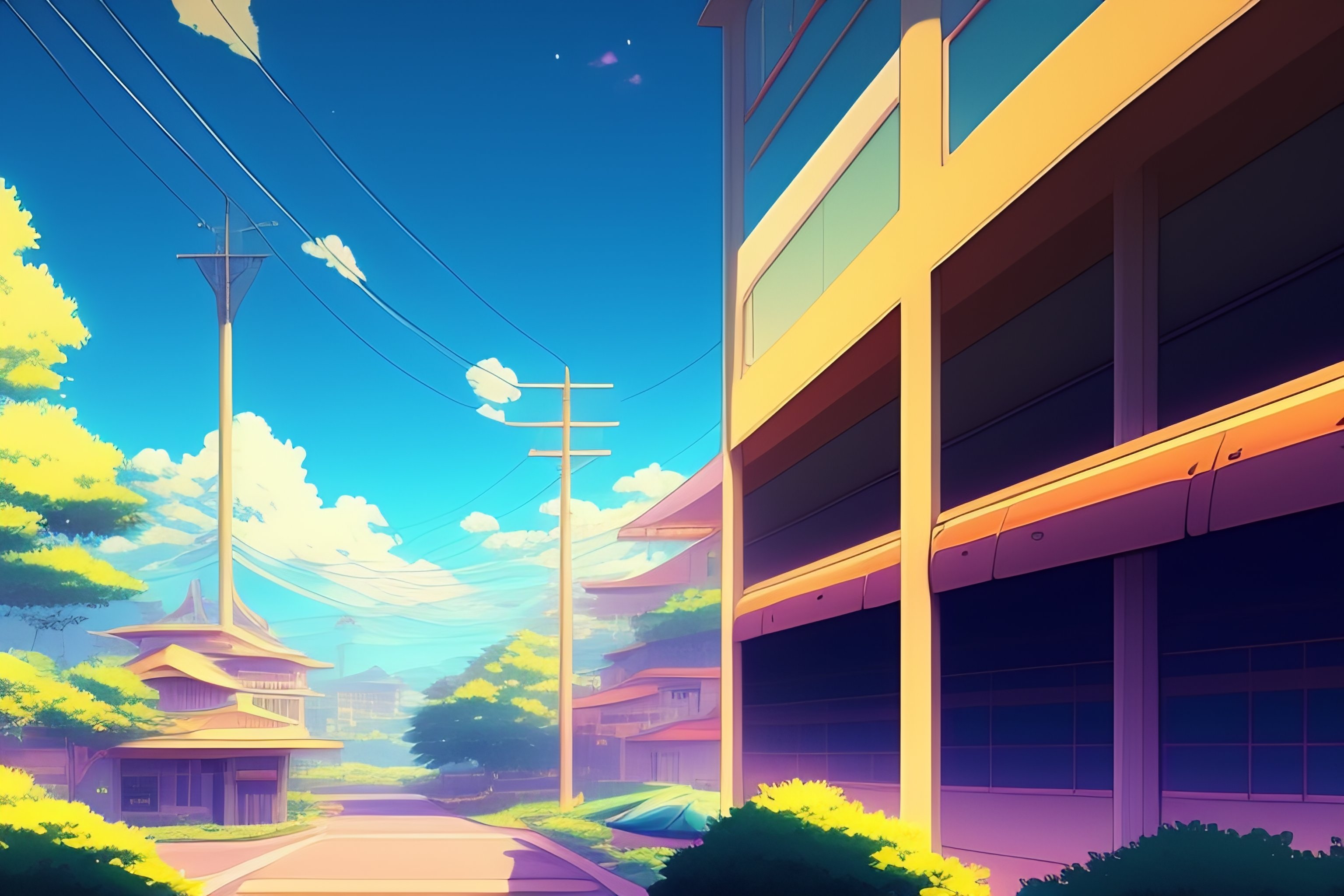 Lexica - Lofi anime wallpaper