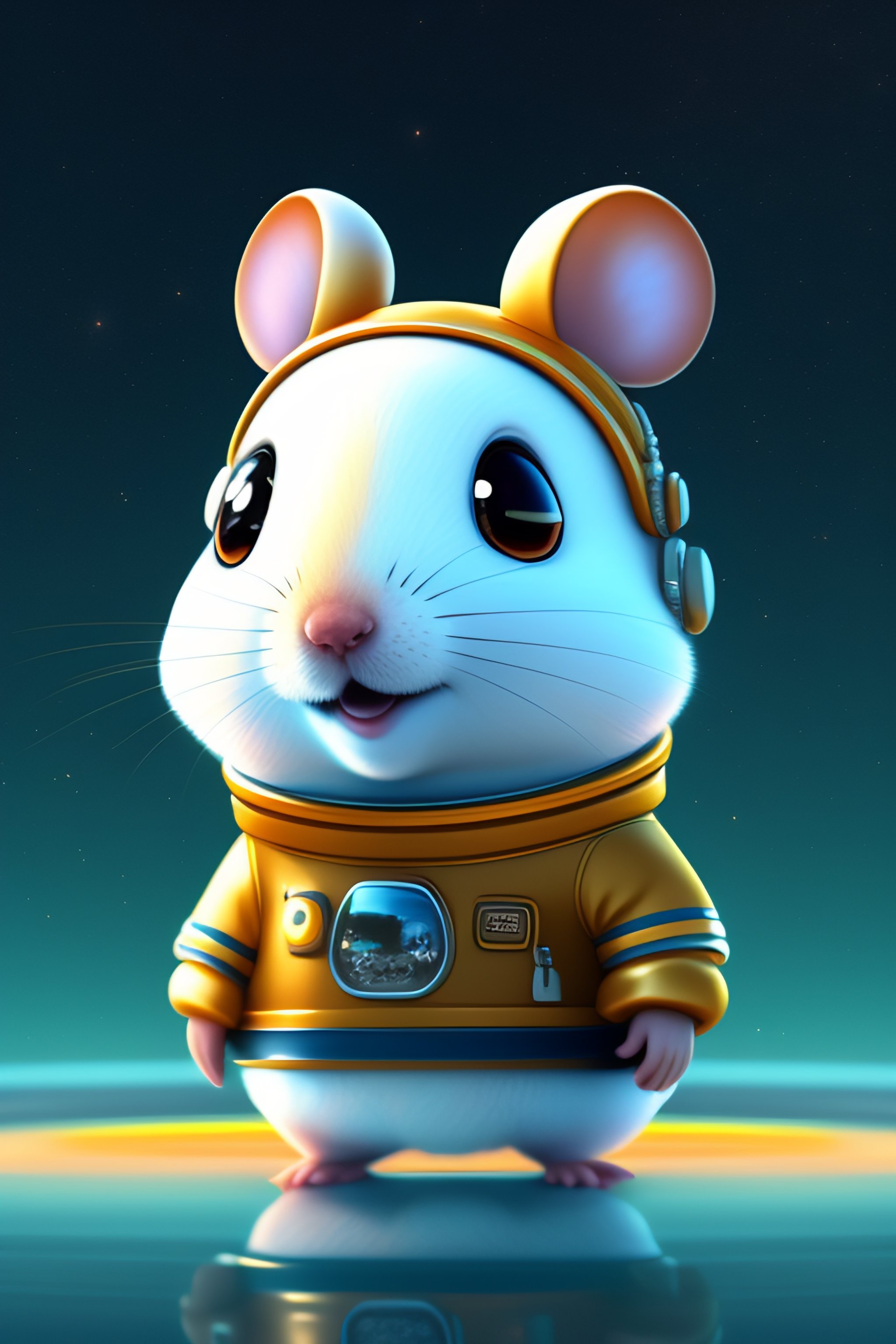 Lexica - Pixar style, super happy smiling cute standing baby mouse ...