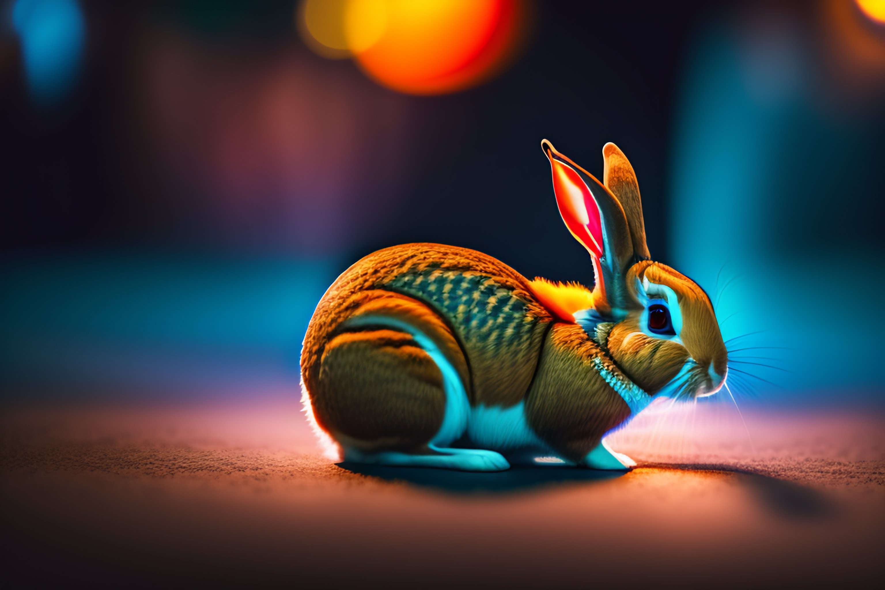 Lexica - (((rabbit in virtual reality glasses))) cinematic portrait ...