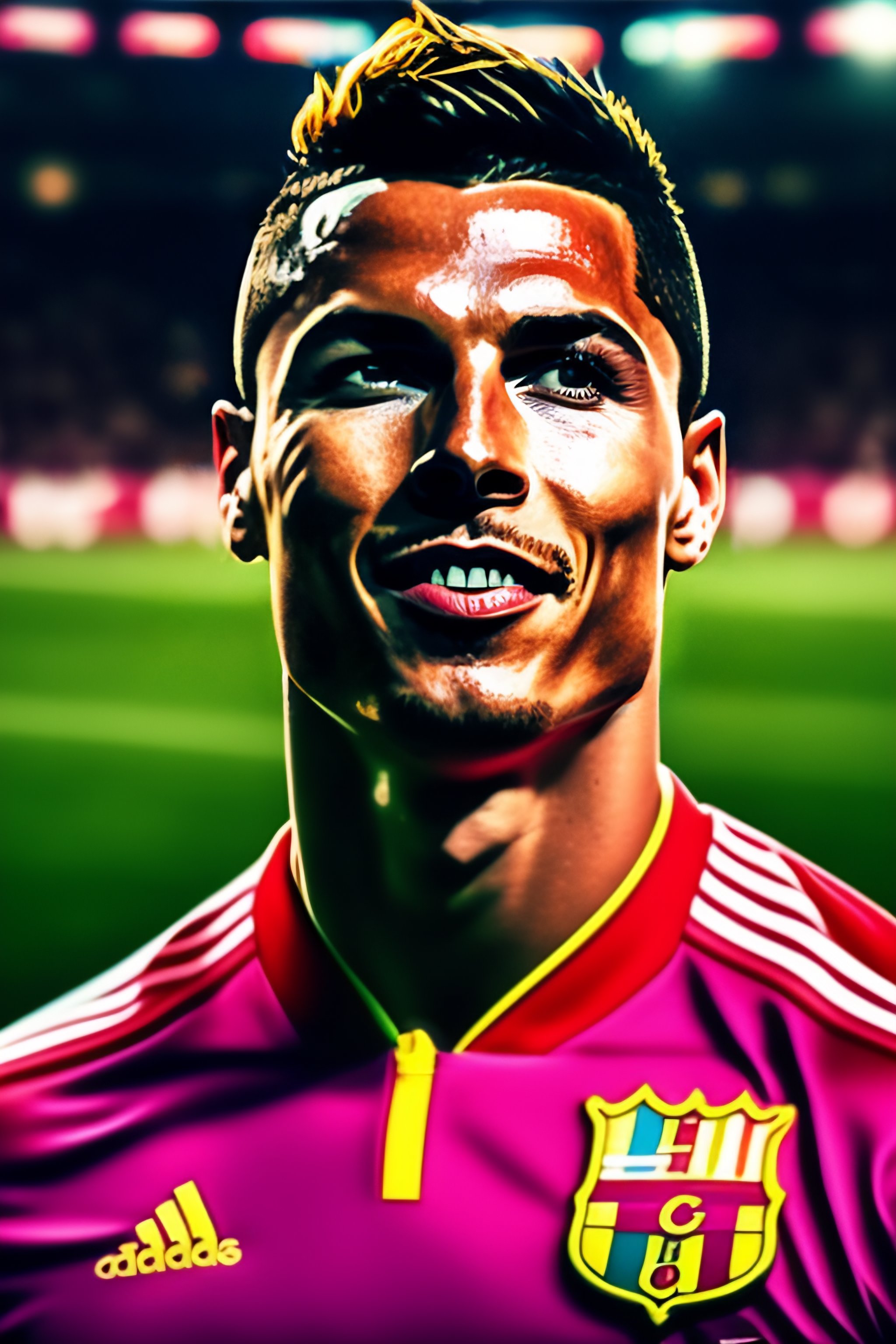 Lexica - Ronaldo who eat messi