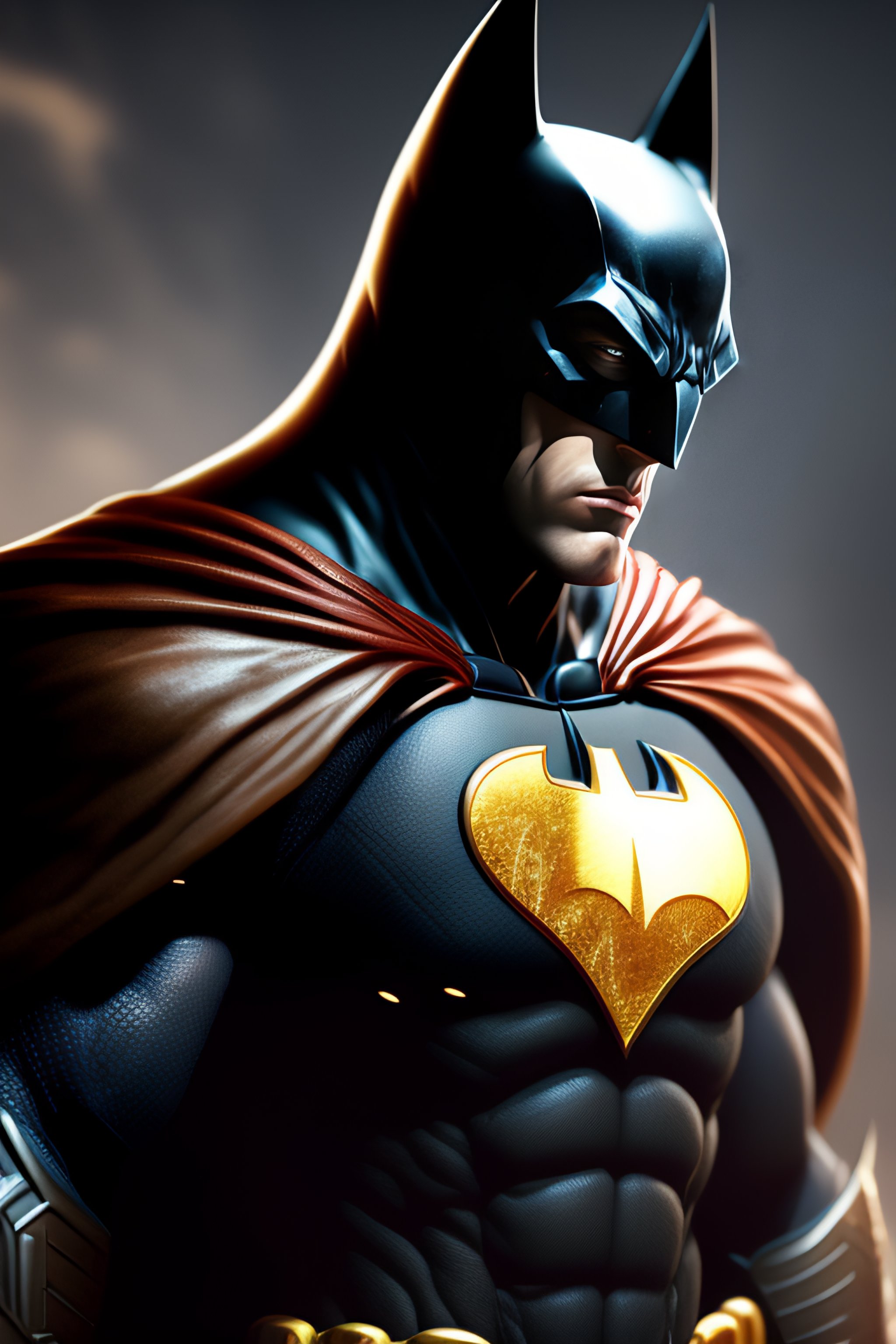 Lexica - Batman wallpaper, walpaper, realistic, detailed