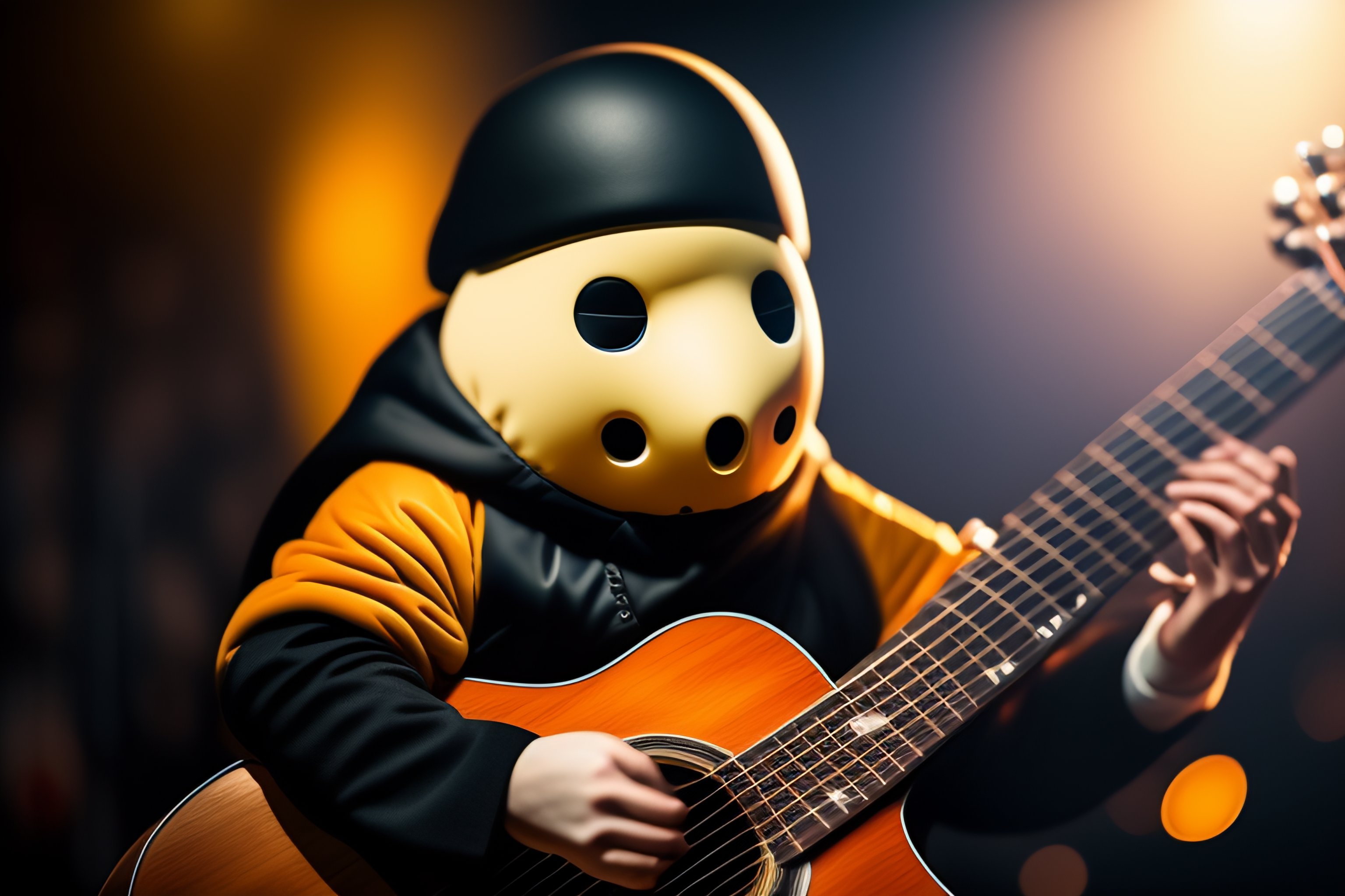 Lexica - A no face songwriter with a Martin Guitar
