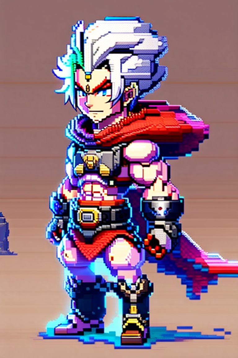 Lexica - Kenichi the mightiest disciple, white hair, asura outfit ...