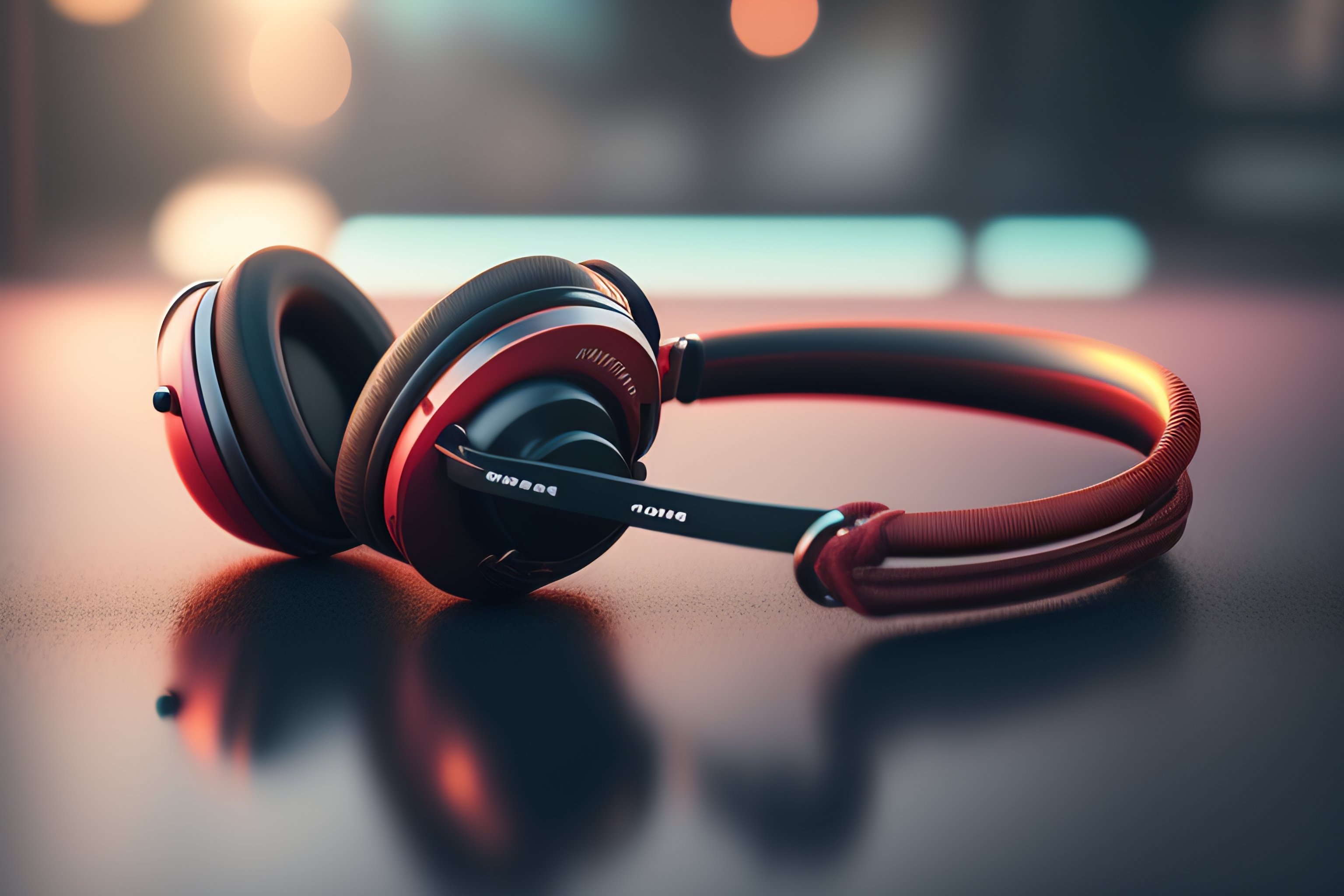 Lexica Headphones 3d, octane render, 4k