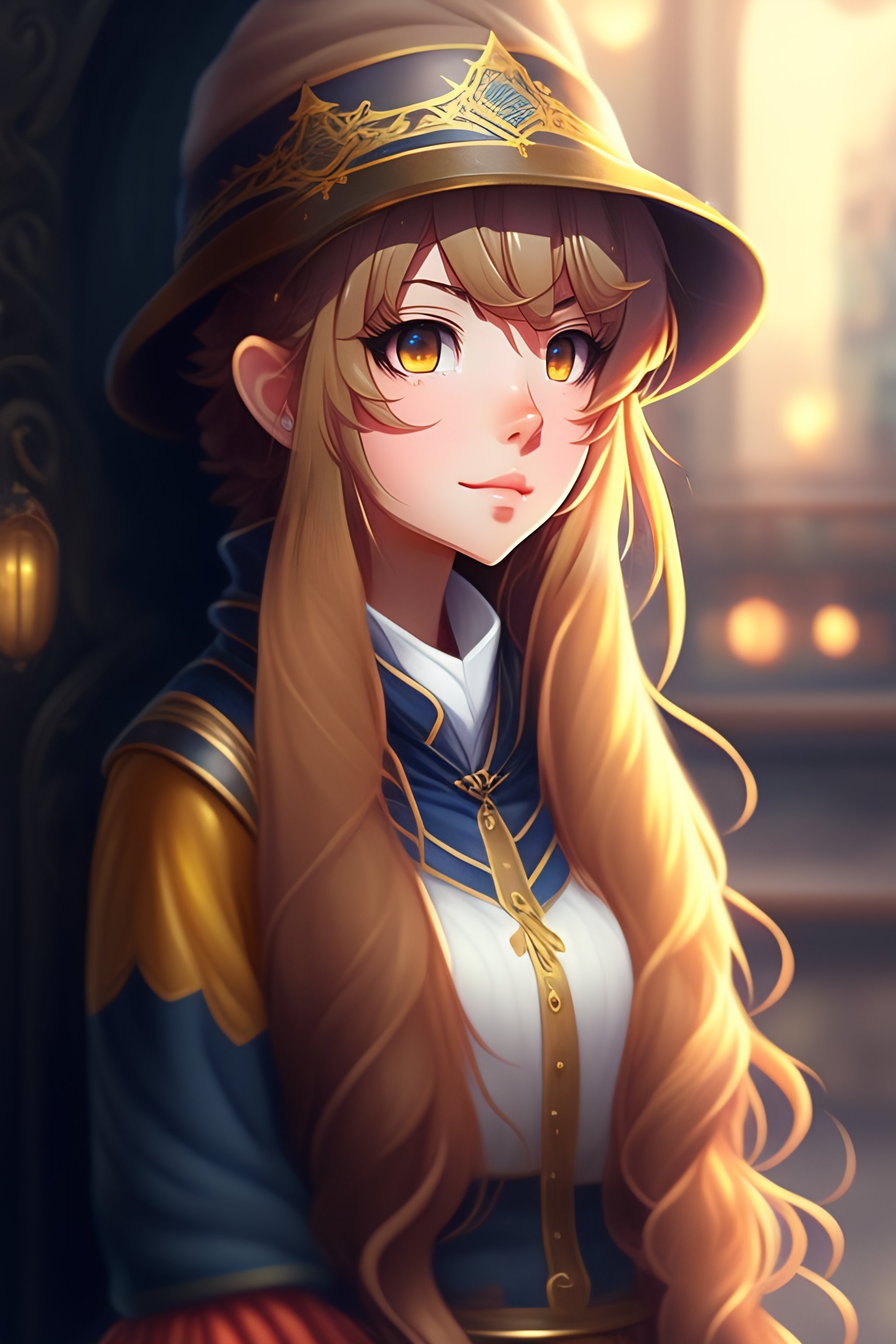 Lexica Adorable Wizard Girl Anime Stlye Masterpiece Art Warm Visage Gorgeous Lovely Cute 