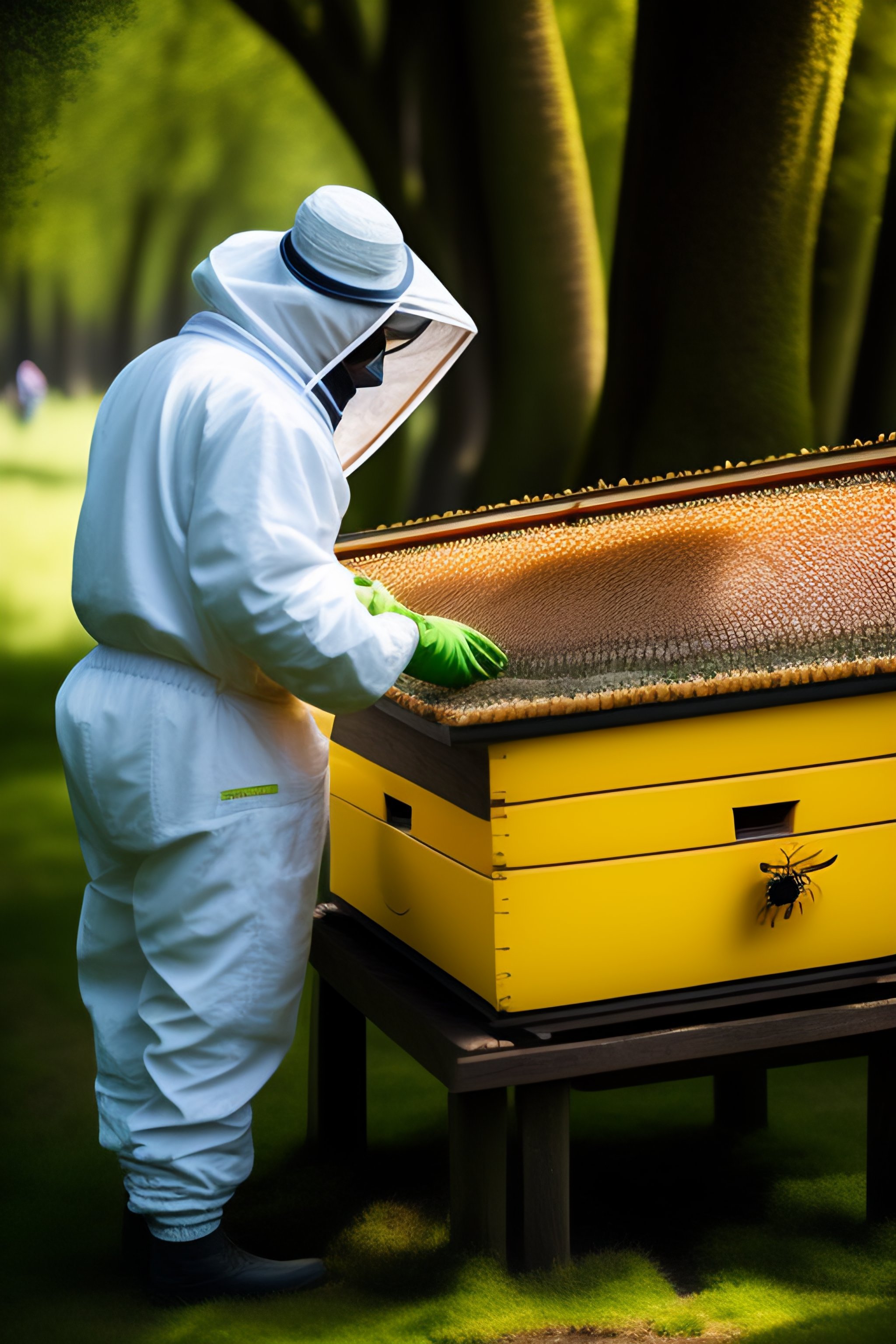 Lexica - A beekeeper In Holland