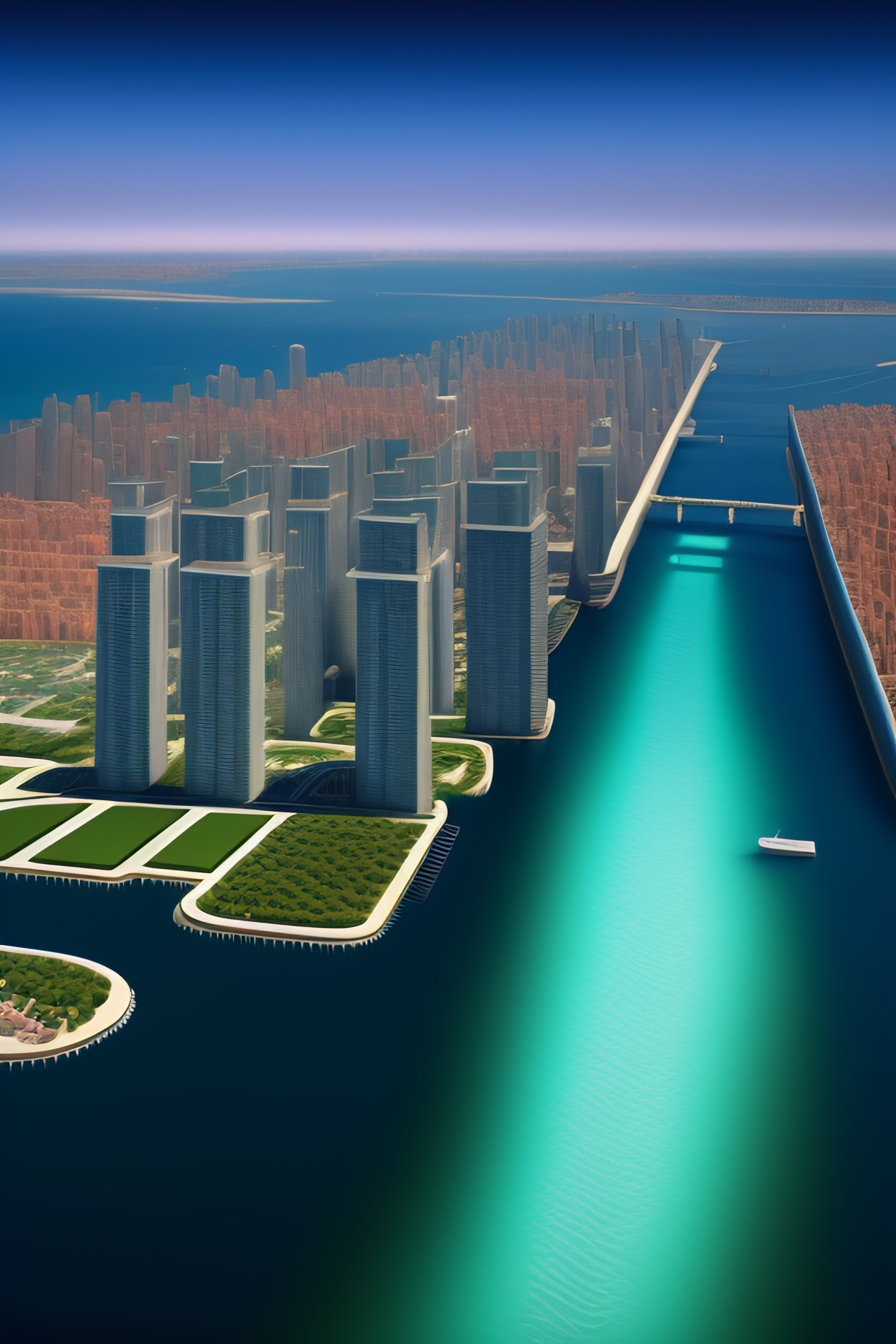 lexica-maze-city-water-street