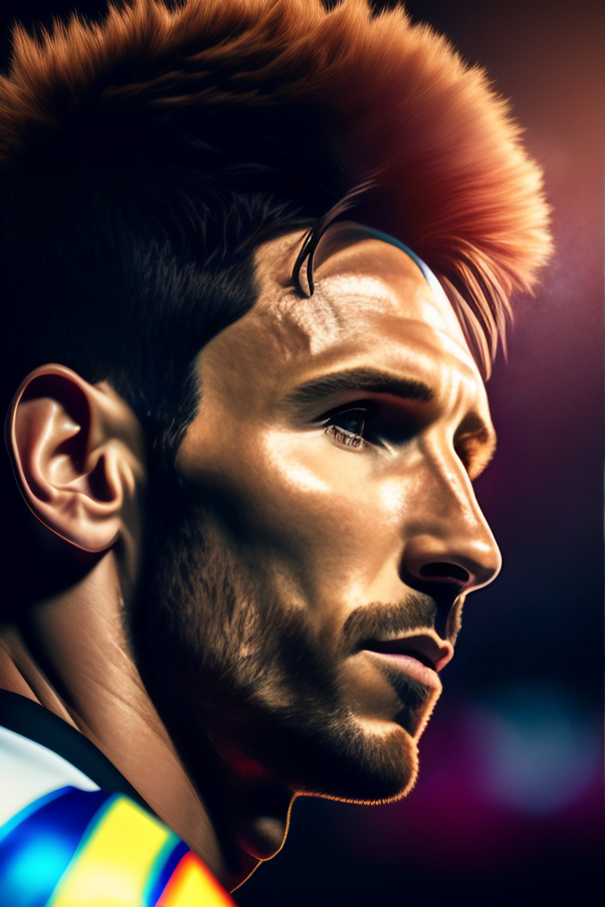 Lexica - Portrait of Lionel Messi , highly detailed, sharp focus, 8 k ...