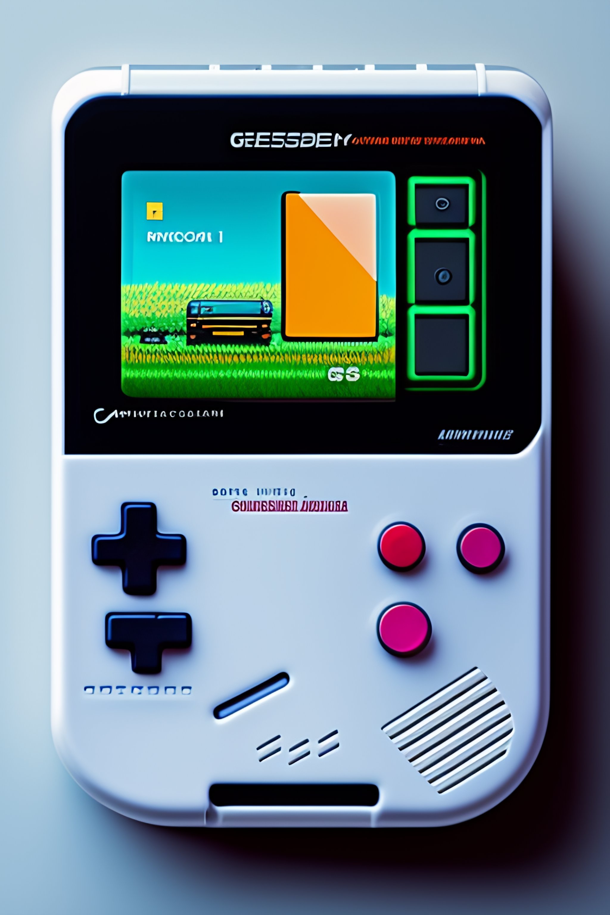 Lexica - Gameboy in the future color pregnancy test