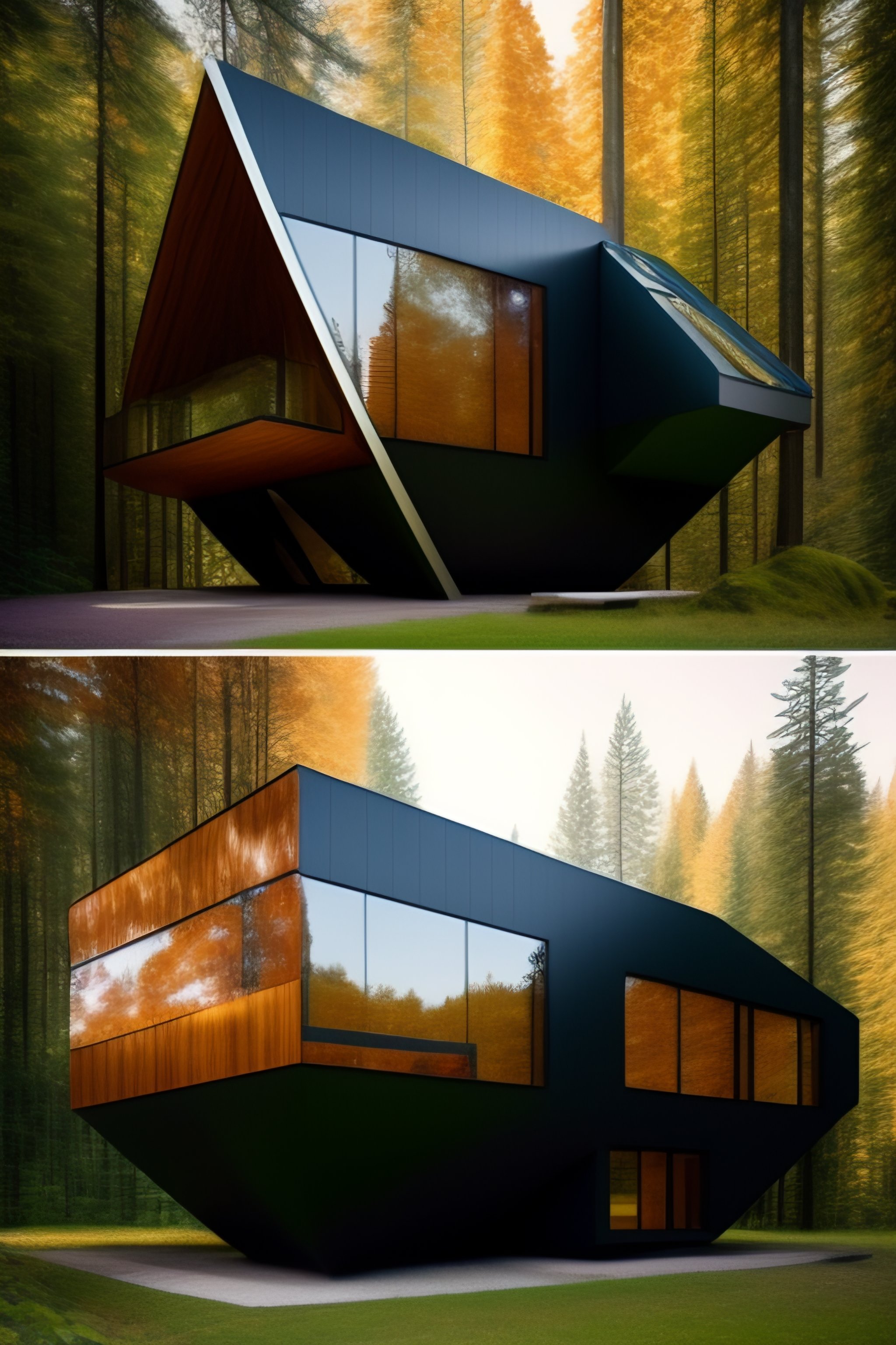 Lexica - Modern construction technology, futuristic houses printed on ...