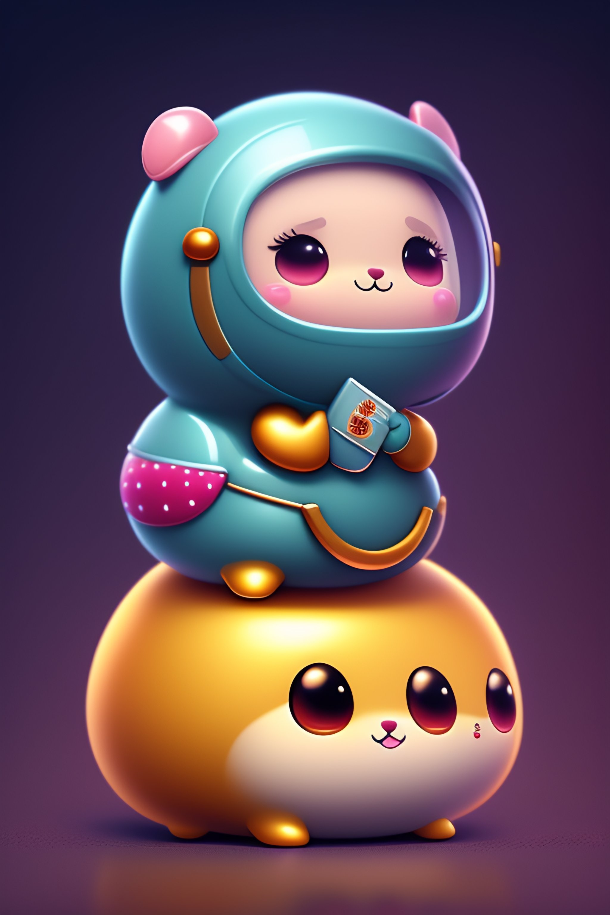 Lexica - Cute and adorable cartoon it baby, fantasy, dreamlike ...