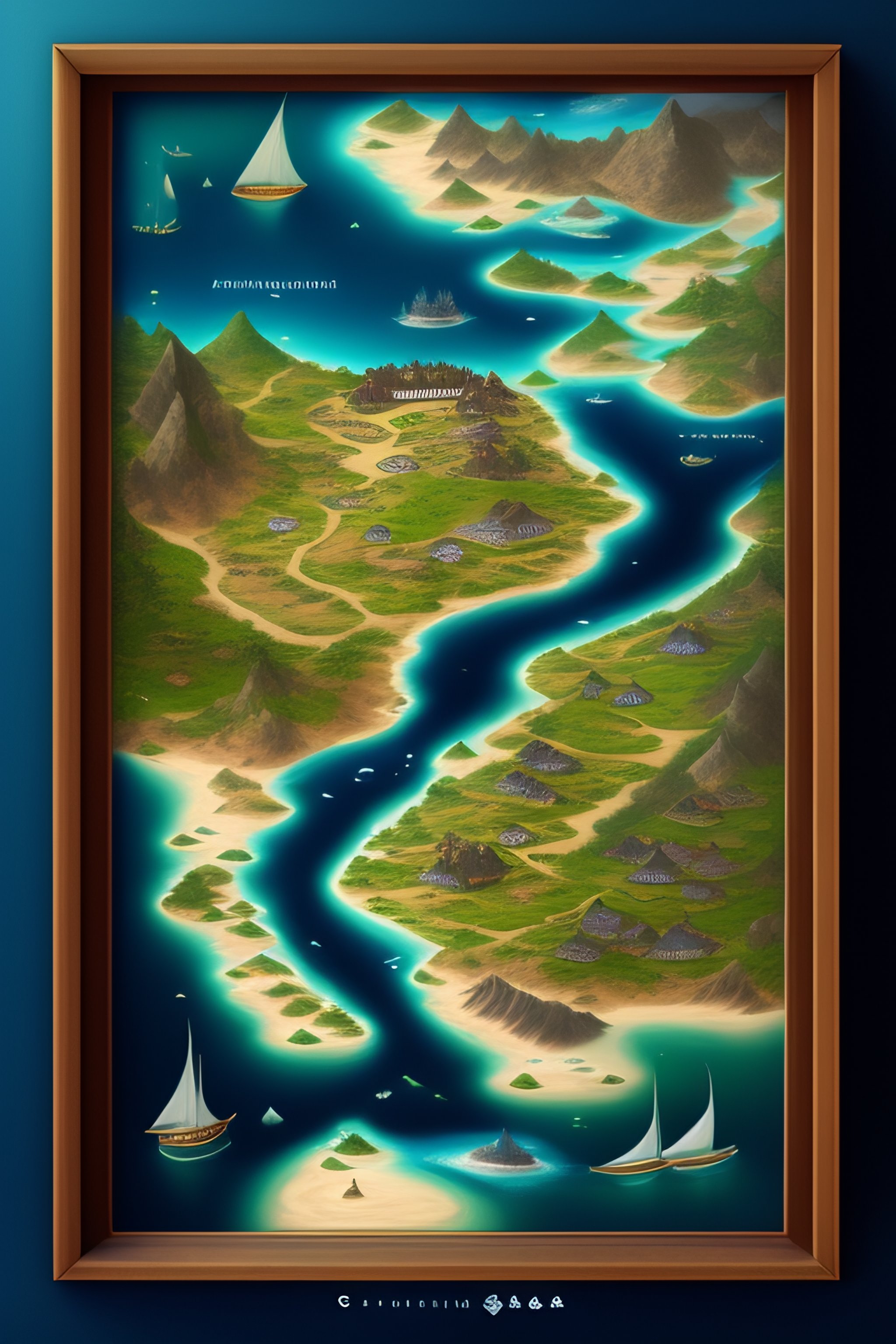Lexica - Fantasy map