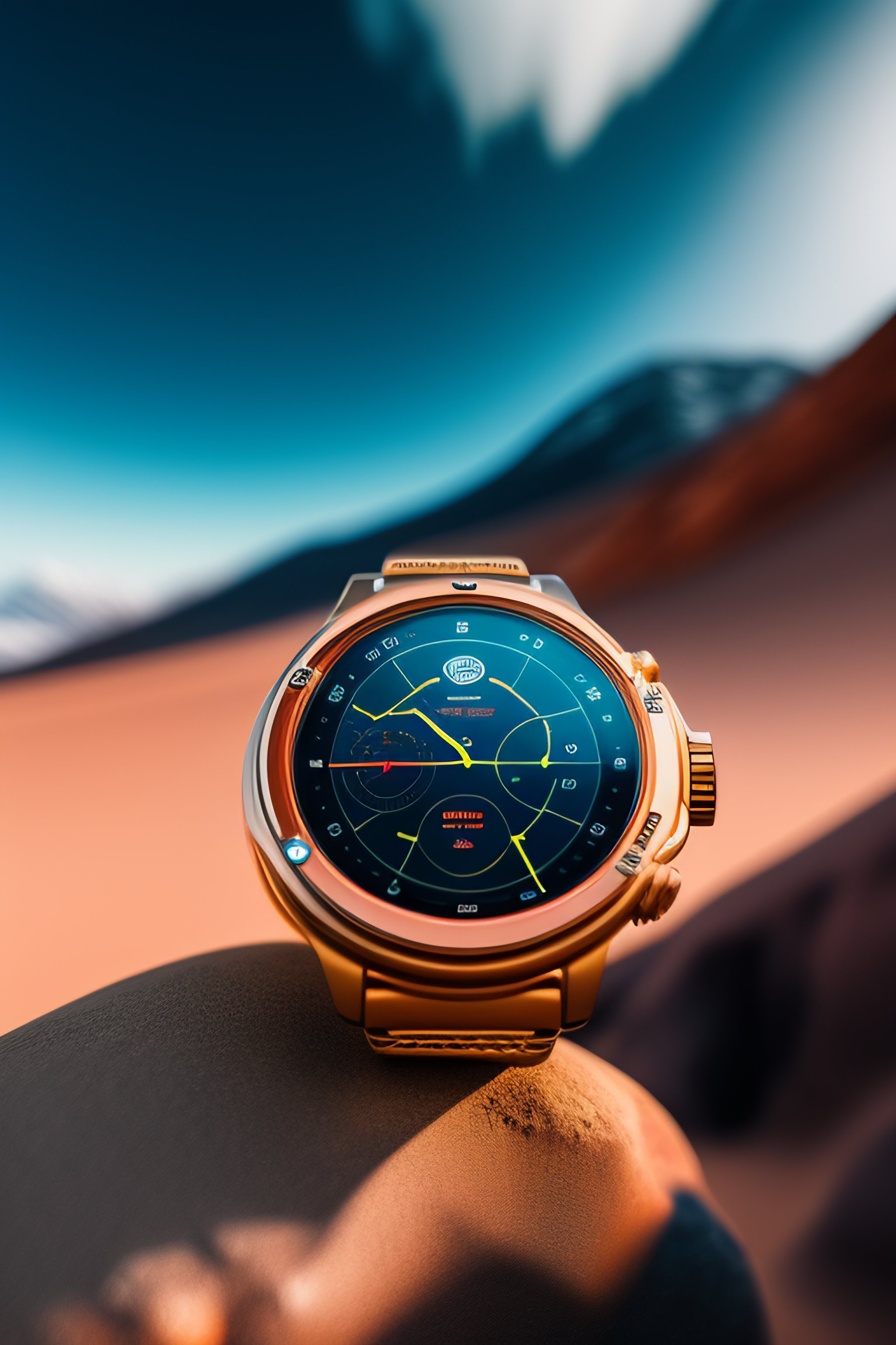 Lexica - Watch of the futur with gps system