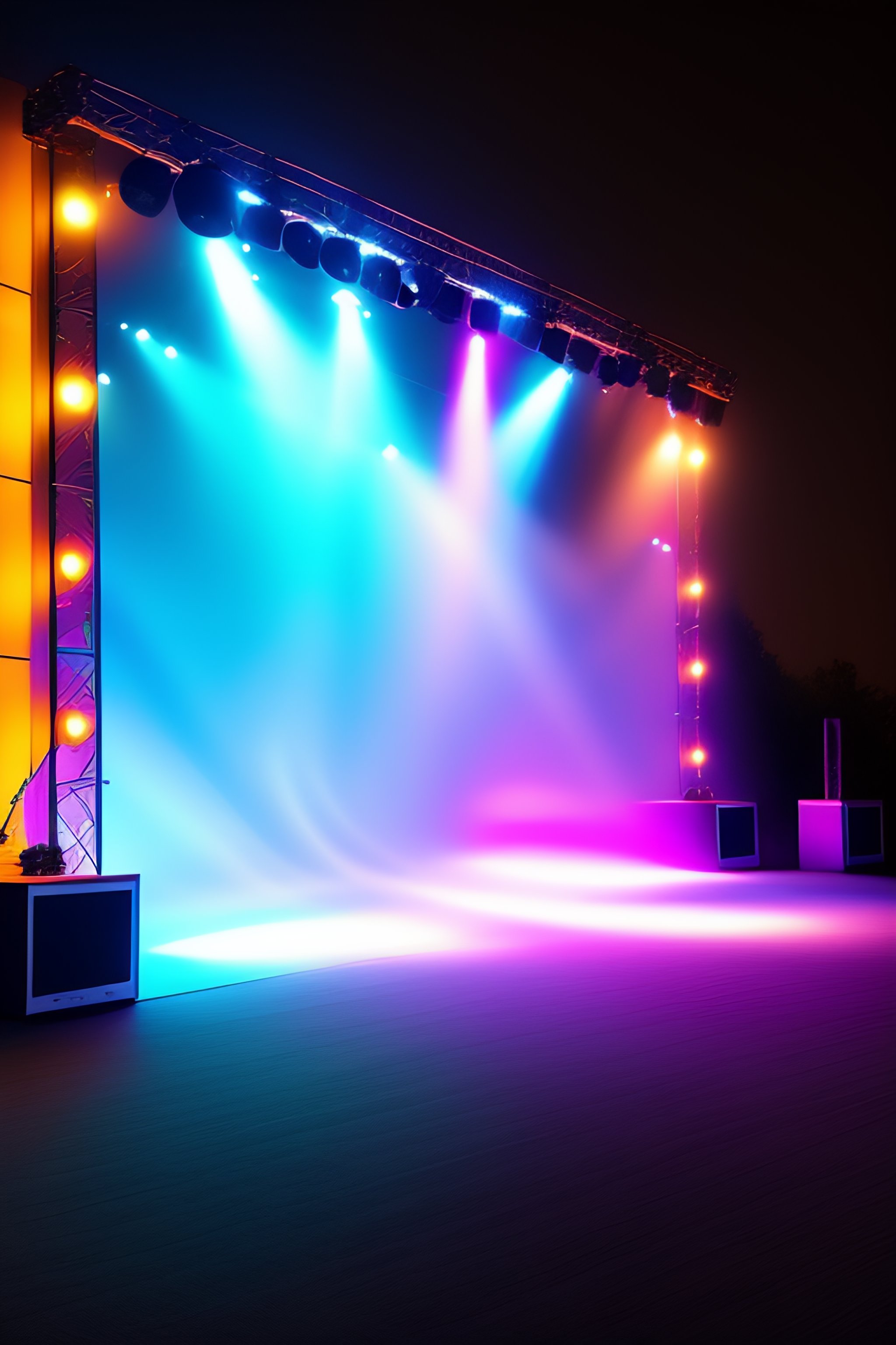 Lexica - Event stage design with led