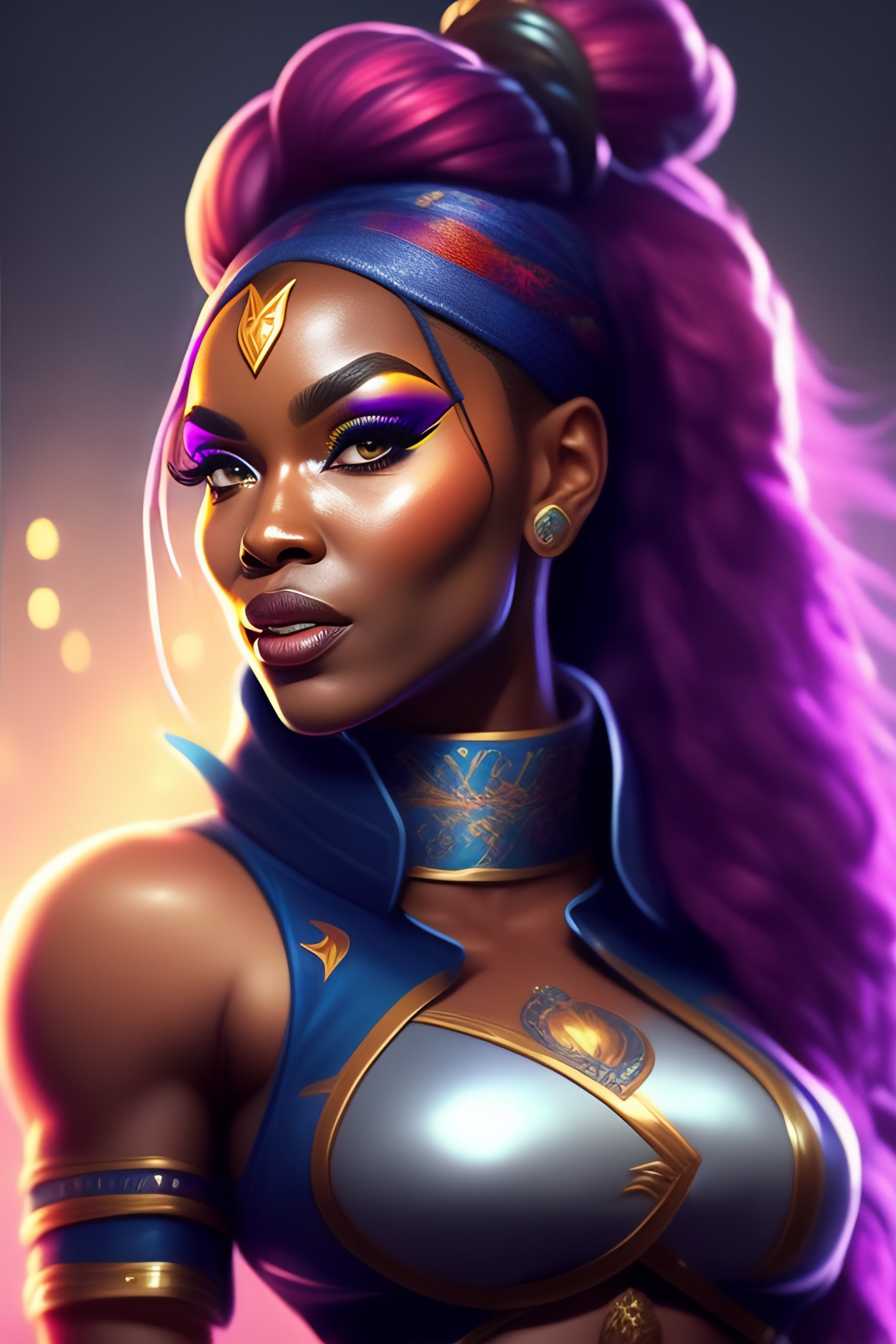 Illaoi  League of legends characters, League of legends,  art