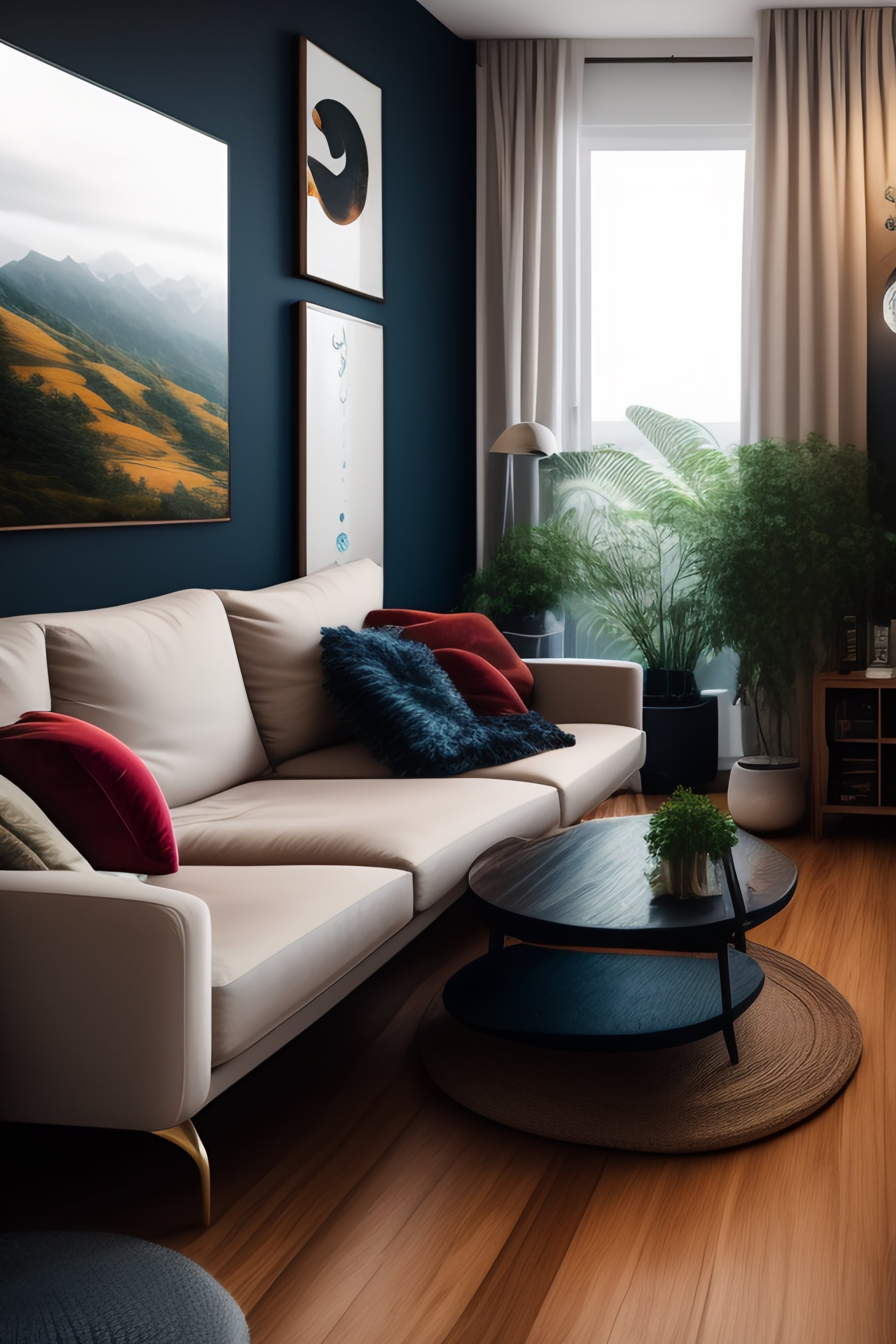Lexica - Image of living room setup