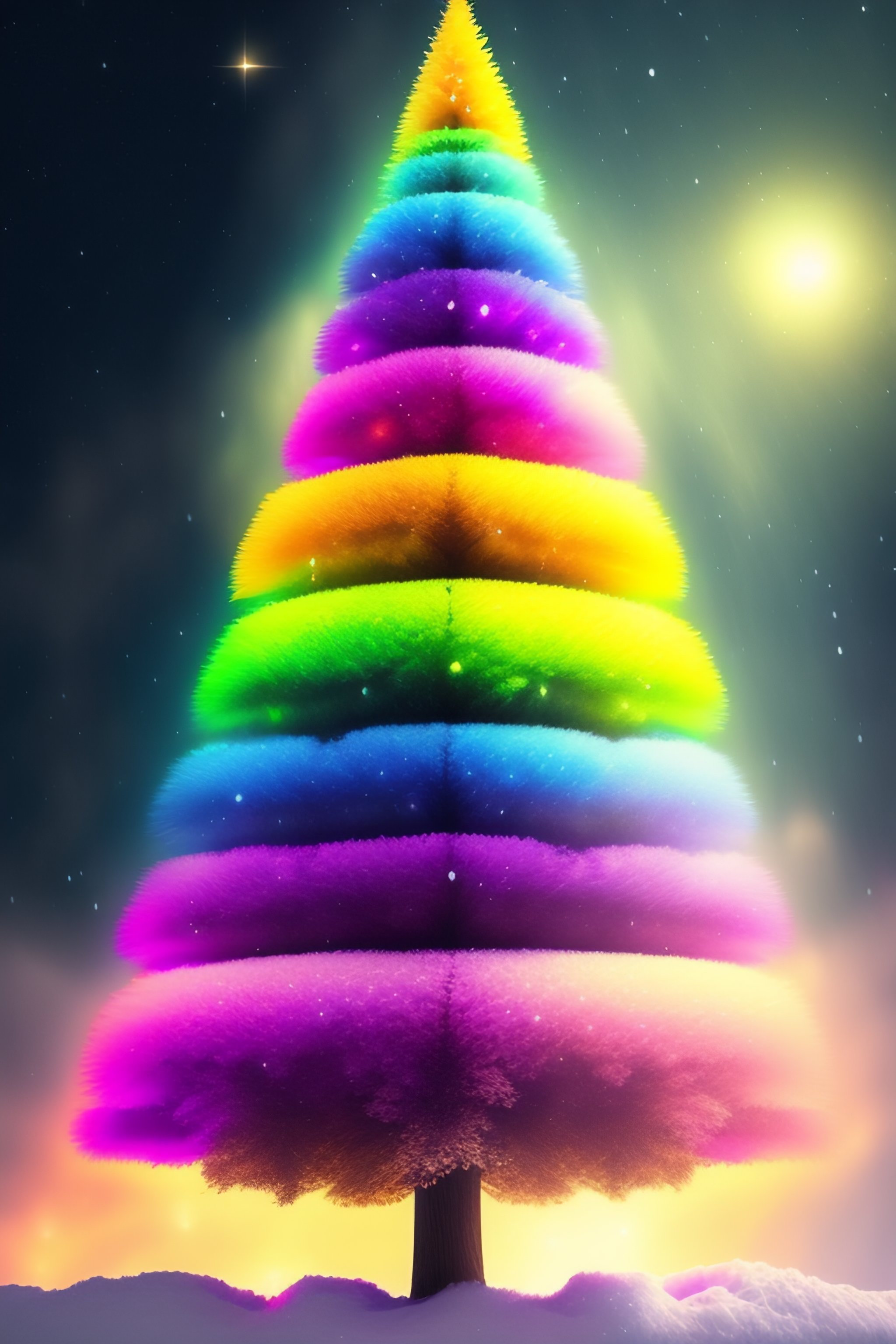 Lexica Regenboog kerstboom