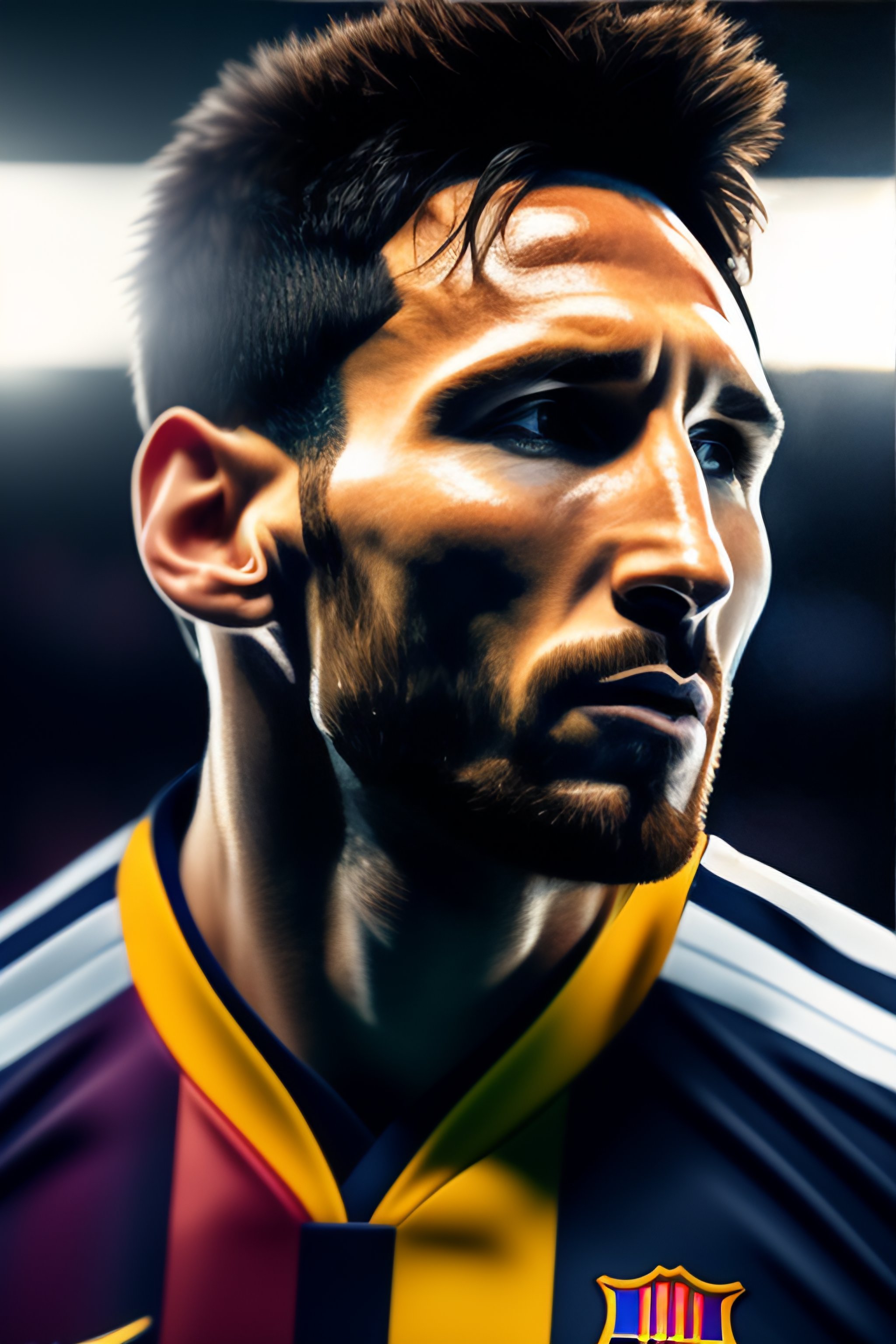 Lexica - Portrait of Lionel Messi , highly detailed, sharp focus, 8 k ...