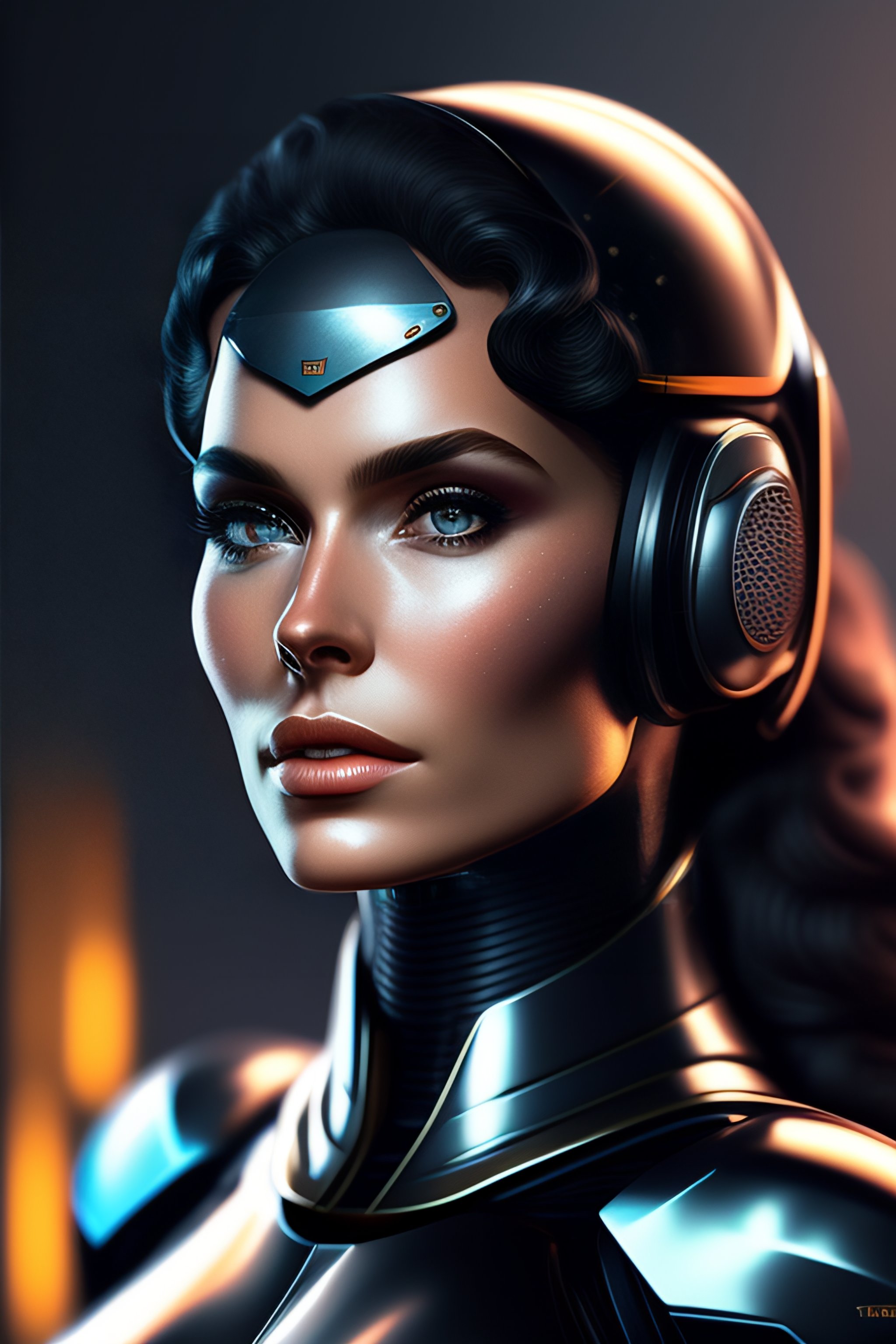 Lexica - Robocop woman portrait, photorealistic, highly detailed ...