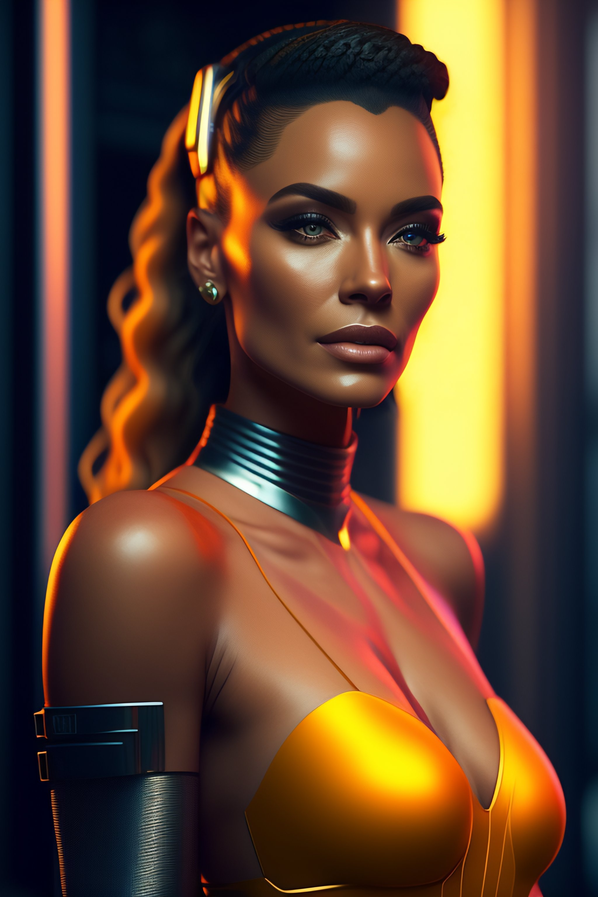 Lexica - Panam Palmer from Cyberpunk . ultra realistic portraint . high  quality . 8k resolution . highly detailed . gorgeous woman . very beautif...