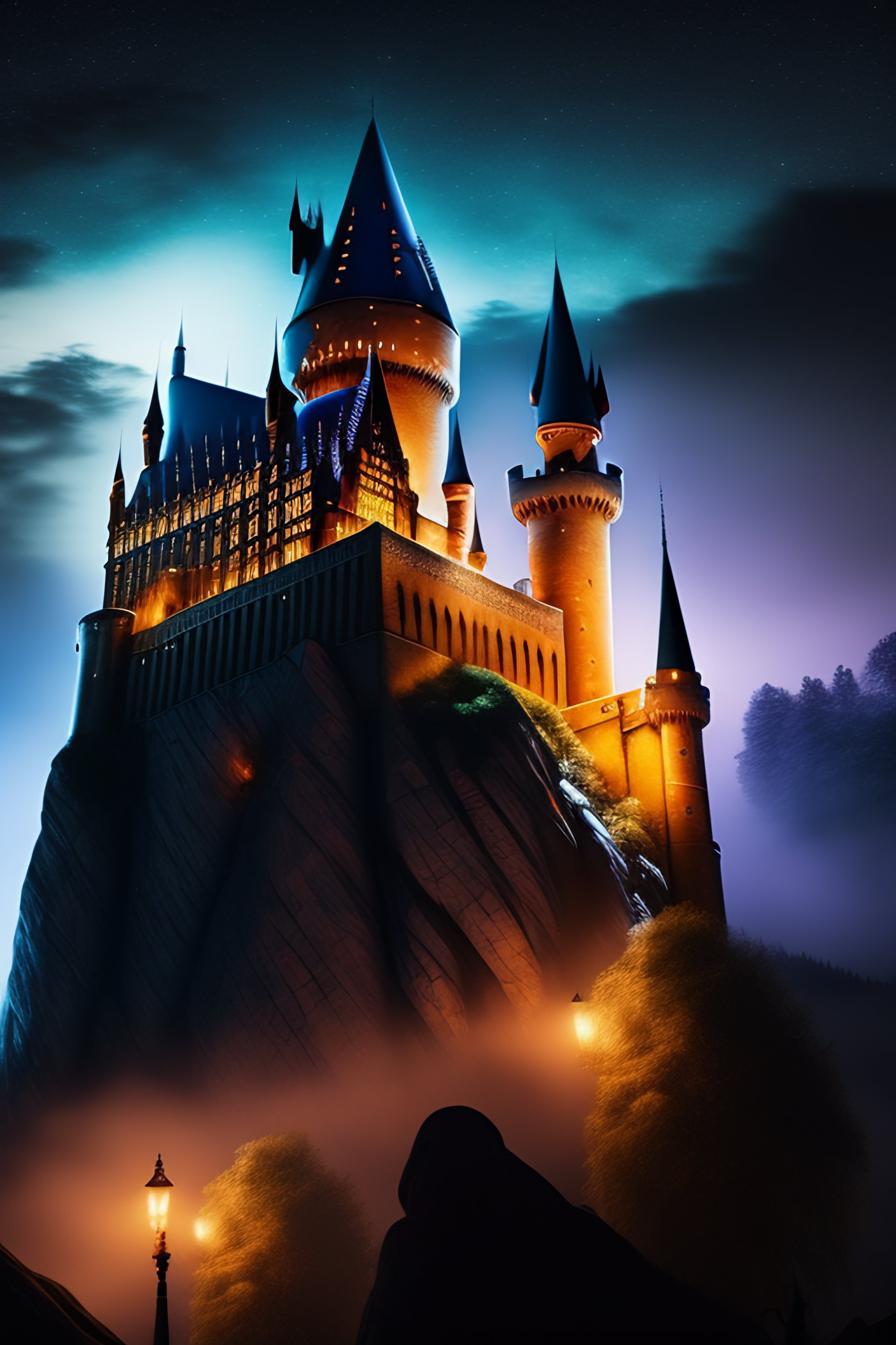 Beautiful Night of Hogwarts