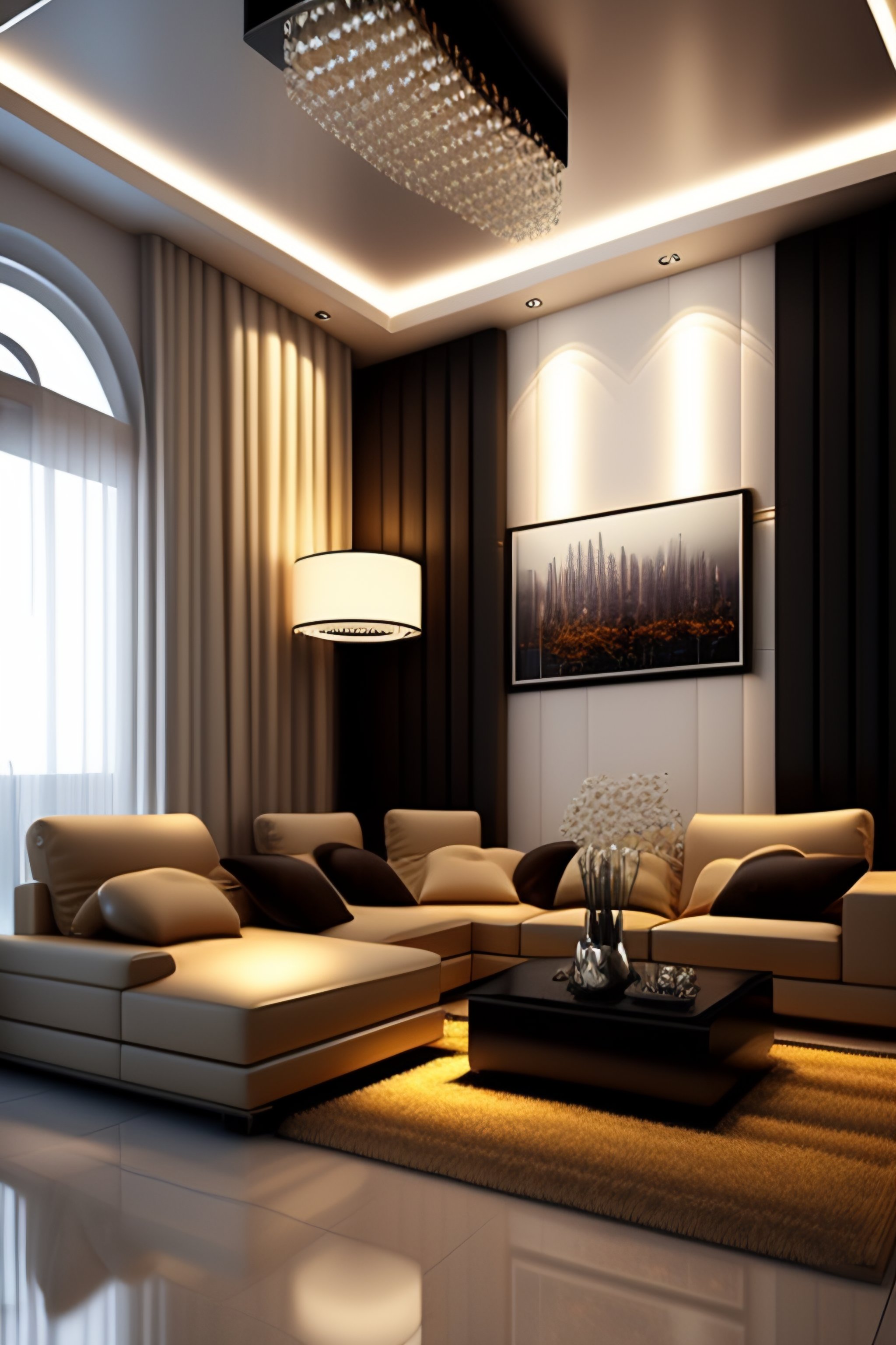 Lexica - Living room interior design