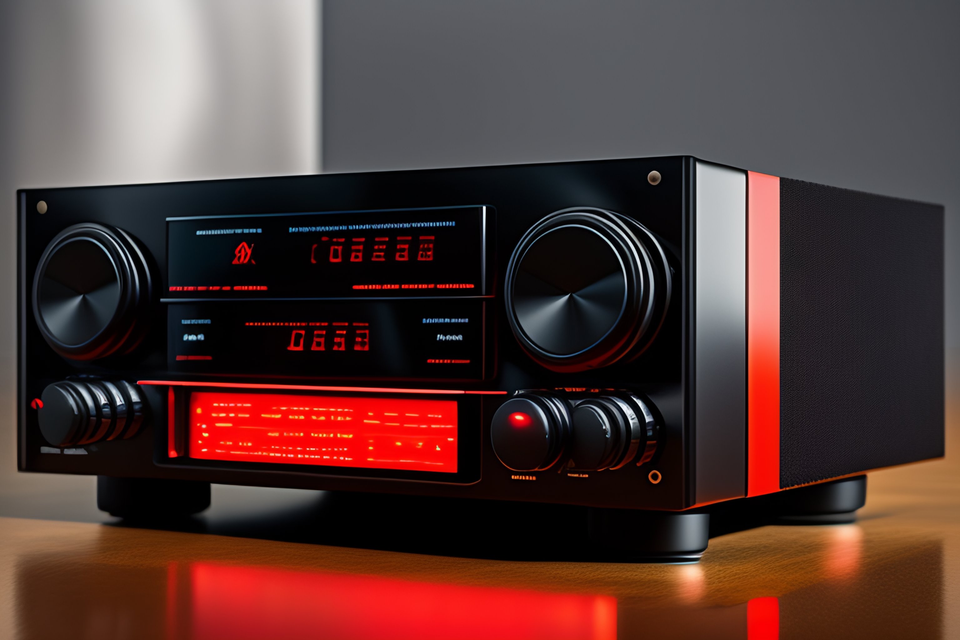 Lexica - Soundsystem black red lsd hifi