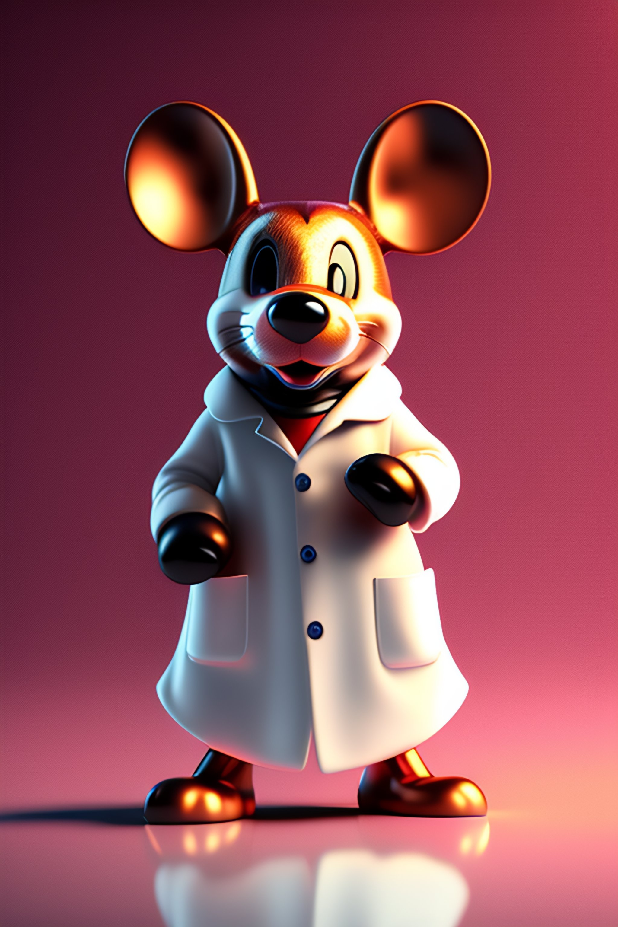 Mickey mouse clearance lab coat