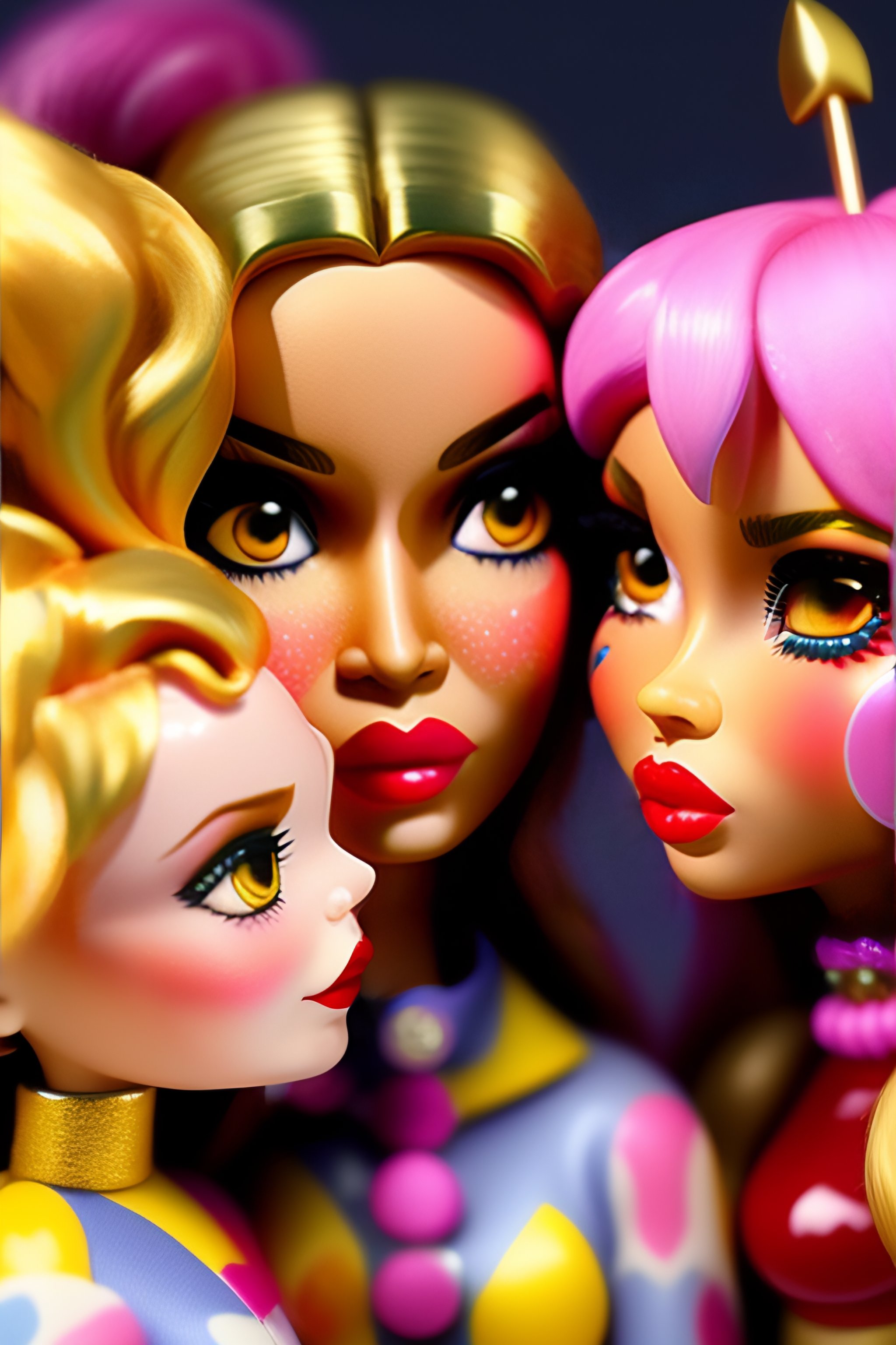 Lexica - Bratz dolls designed by Madonna