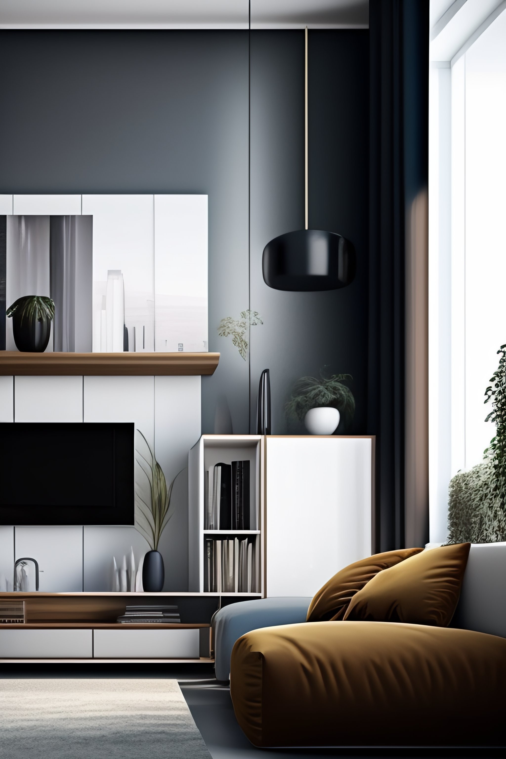 Lexica - Minimalist living room