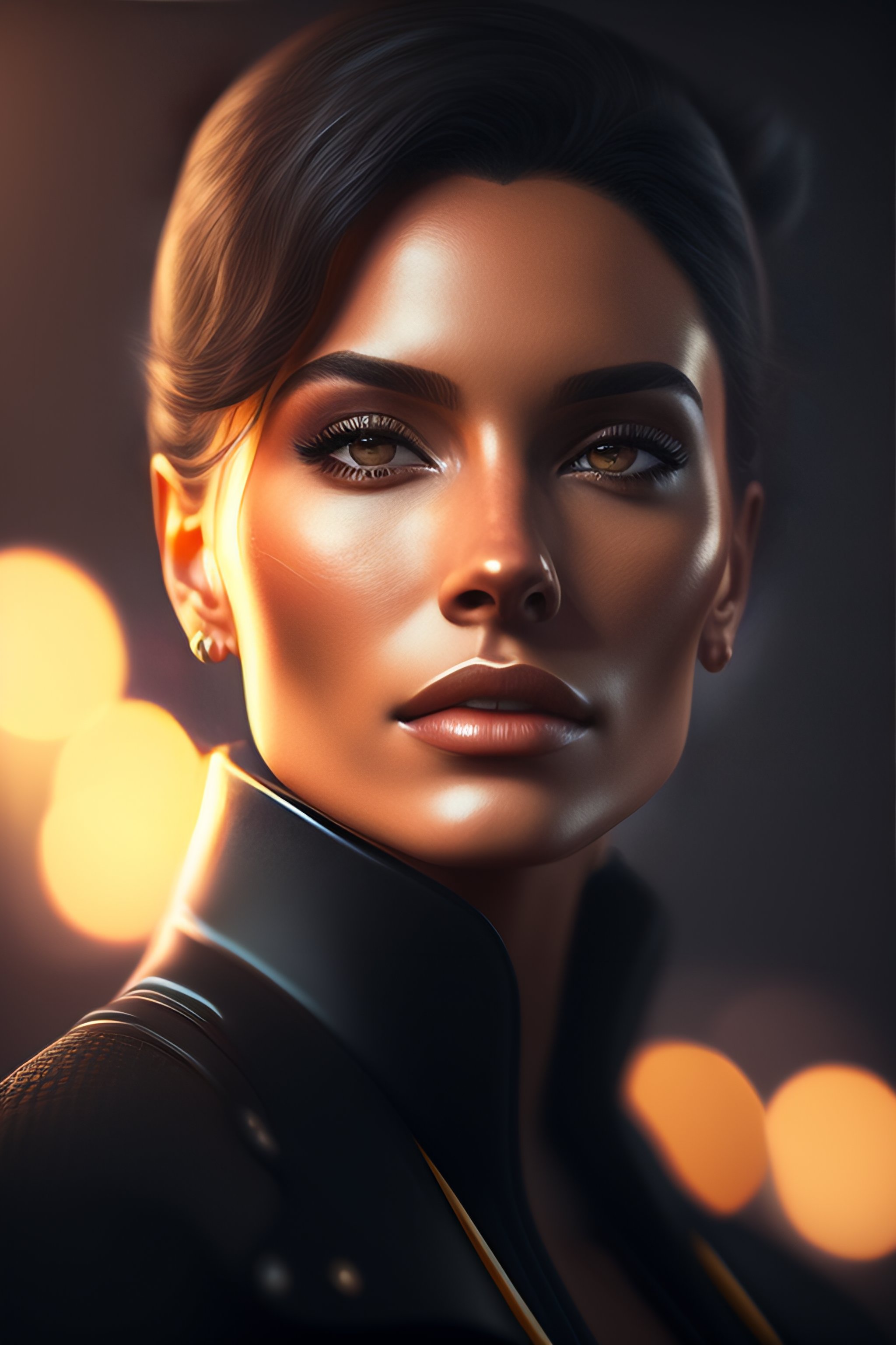 Lexica - Portrait of a beautiful woman, dramatic,extremely detailed ...