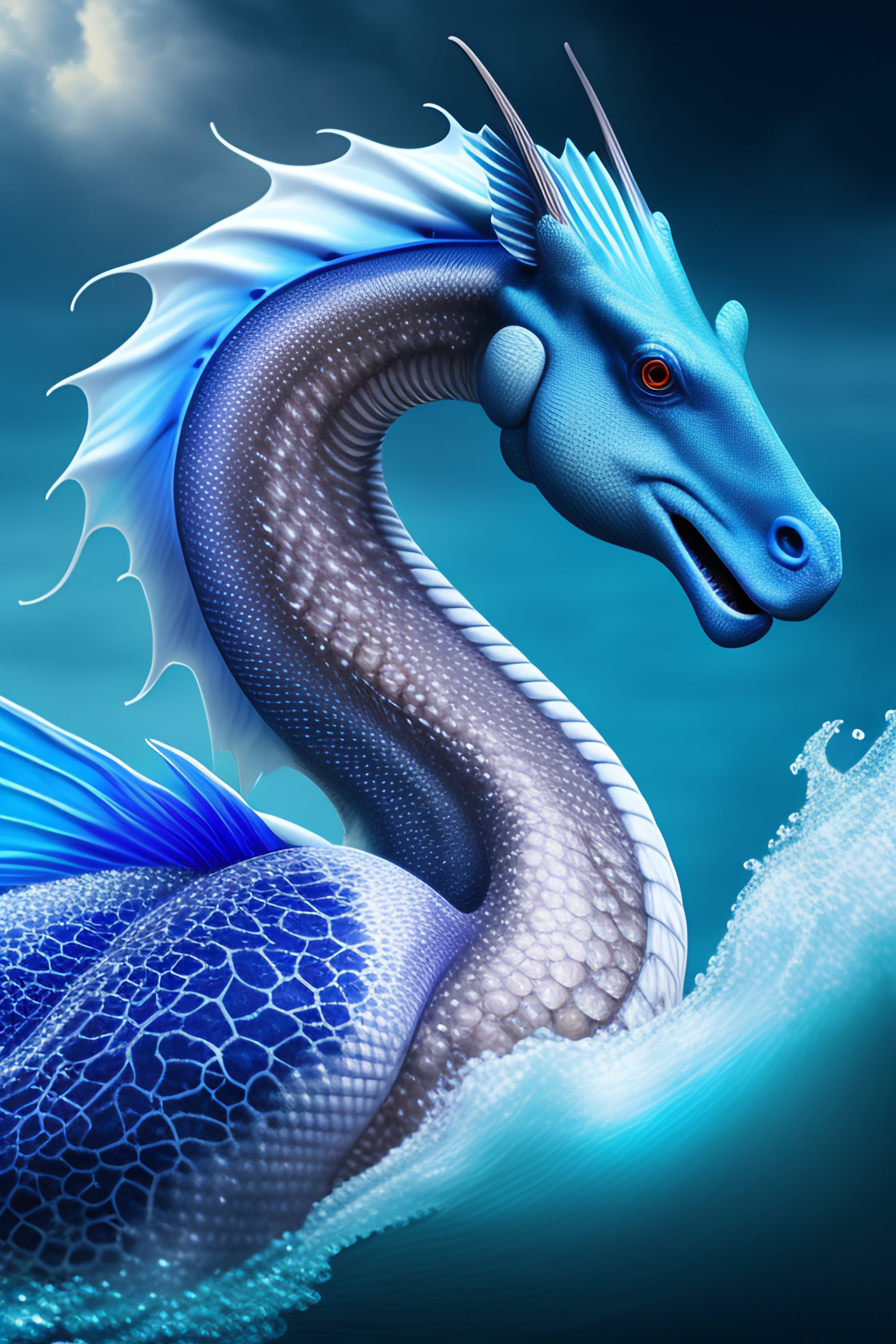 blue water dragon