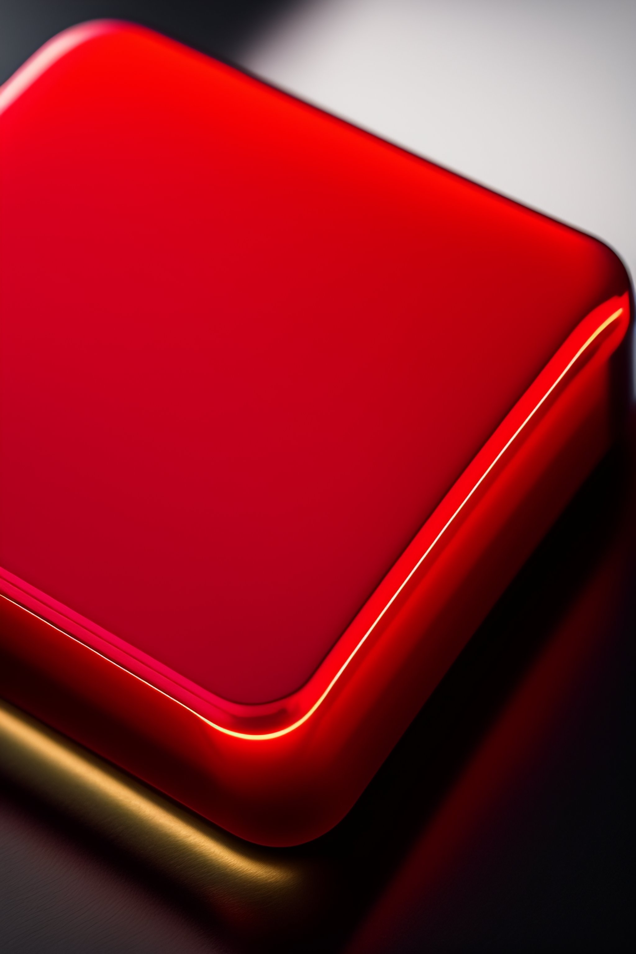 Lexica - A rectangle with 90% as light red and the other 10% as bright red