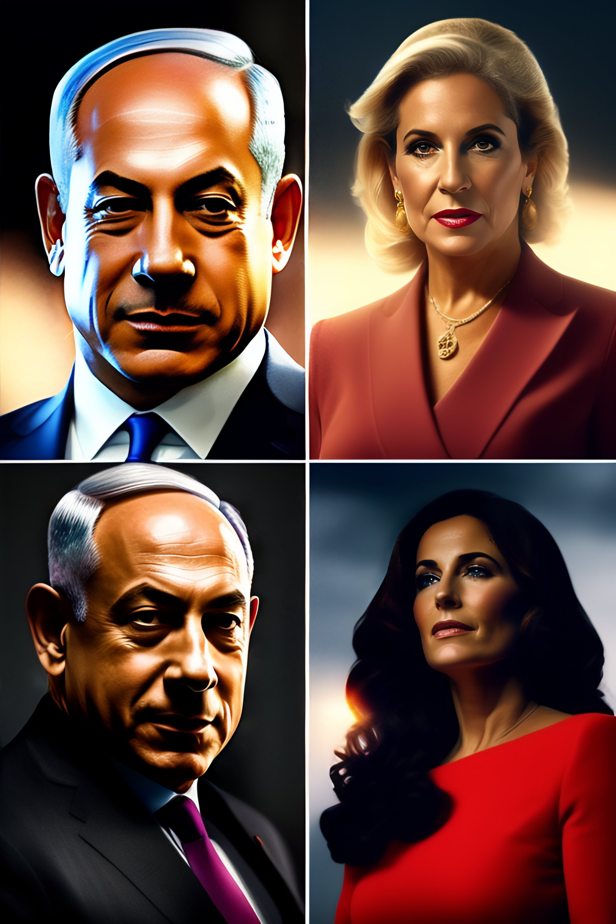 Lexica - Benjamin Netanyahu,+Sarah Netanyahu. all on one photo ...