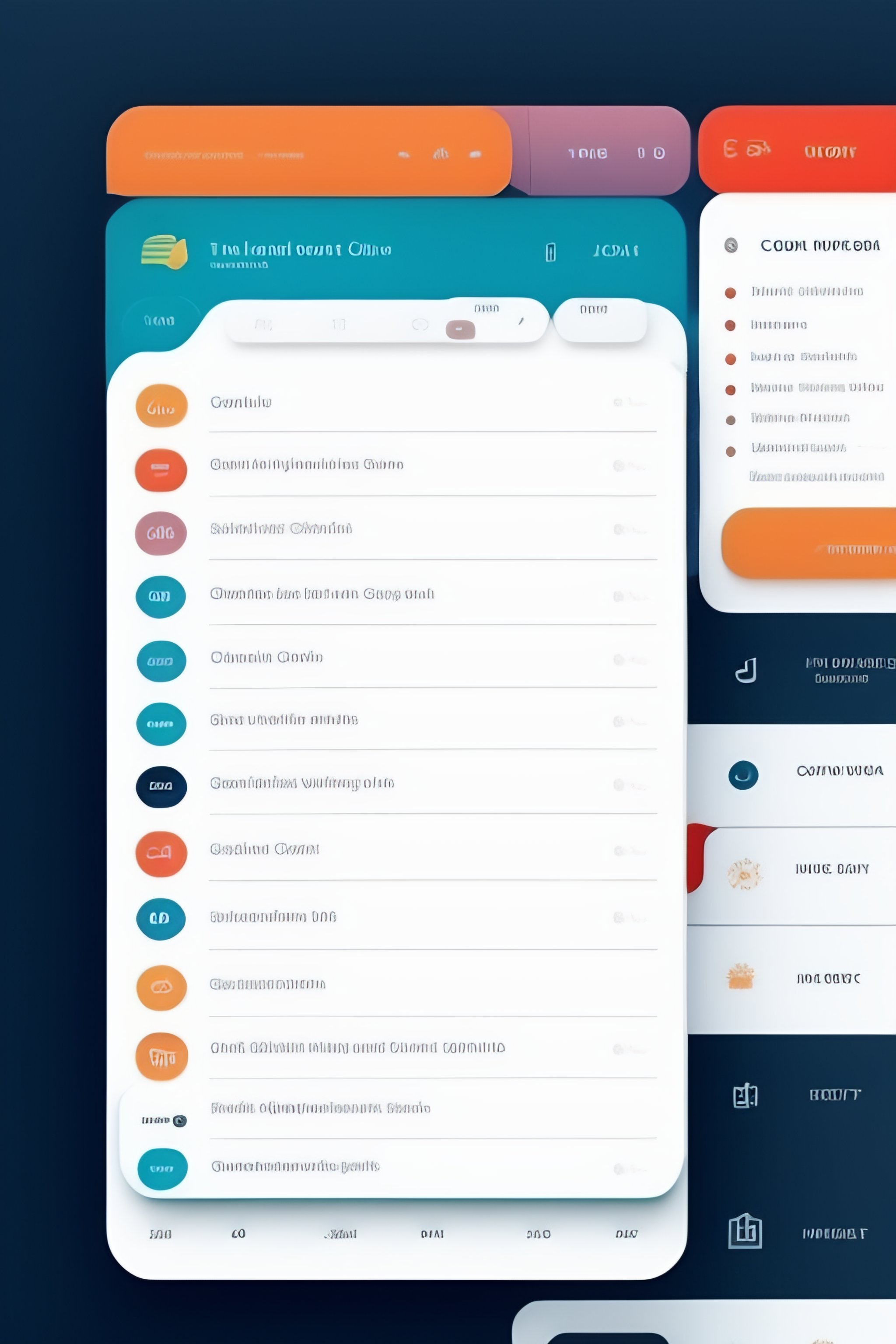 Lexica - Todo list application design for desktop