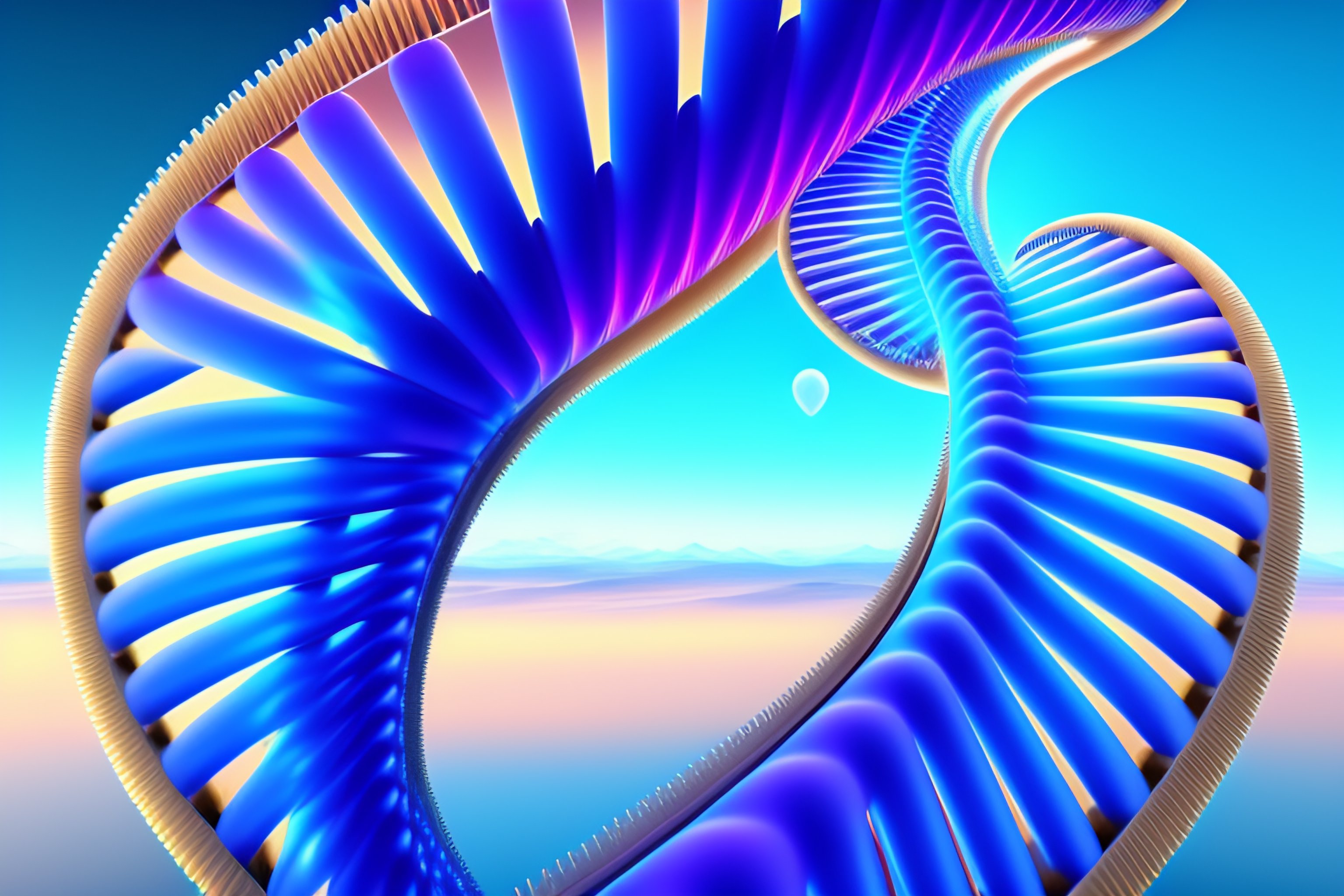 Lexica - Dna sequence double helix mutation blue genetics