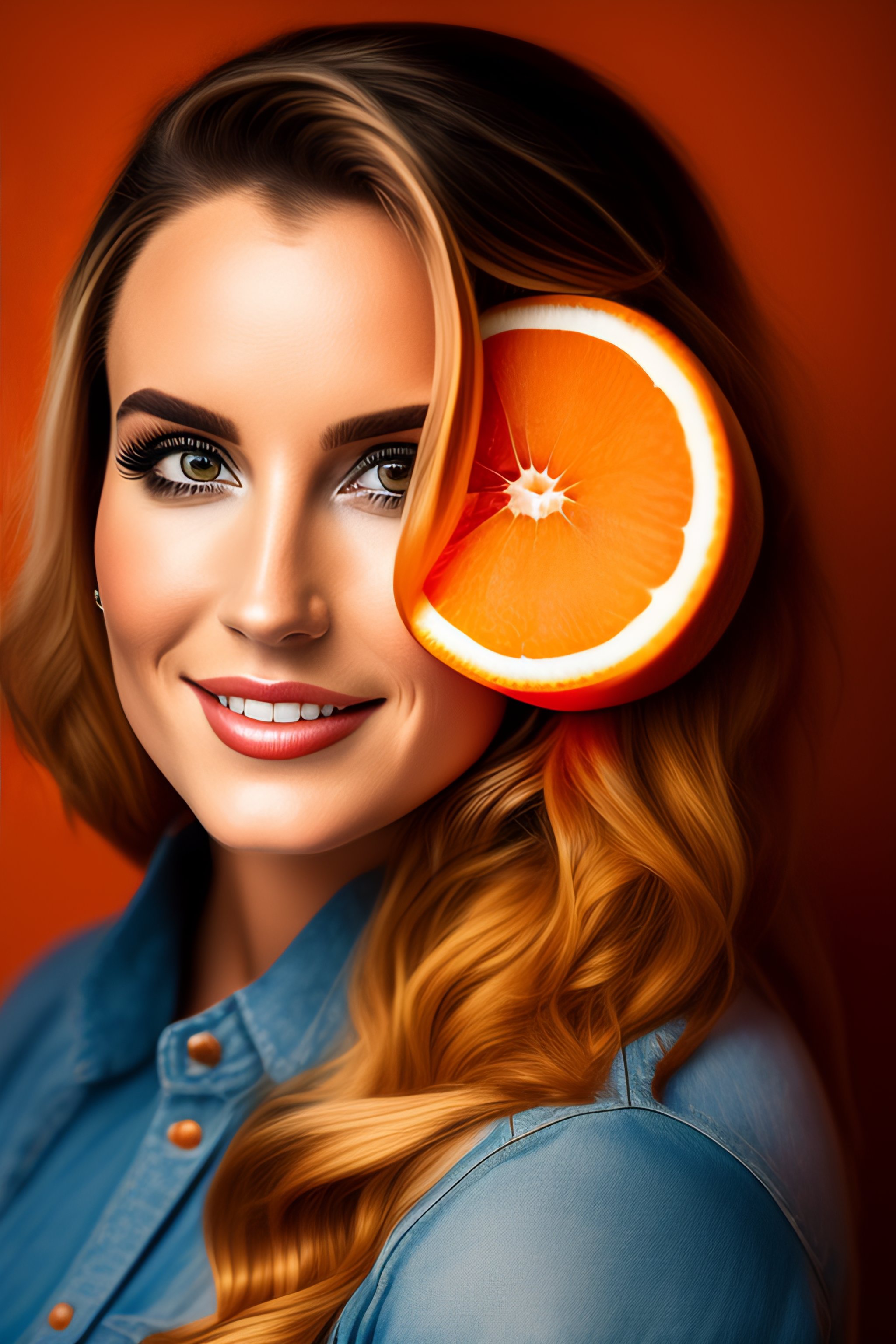 lexica-photography-portrait-of-25-year-old-woman-three-quarters