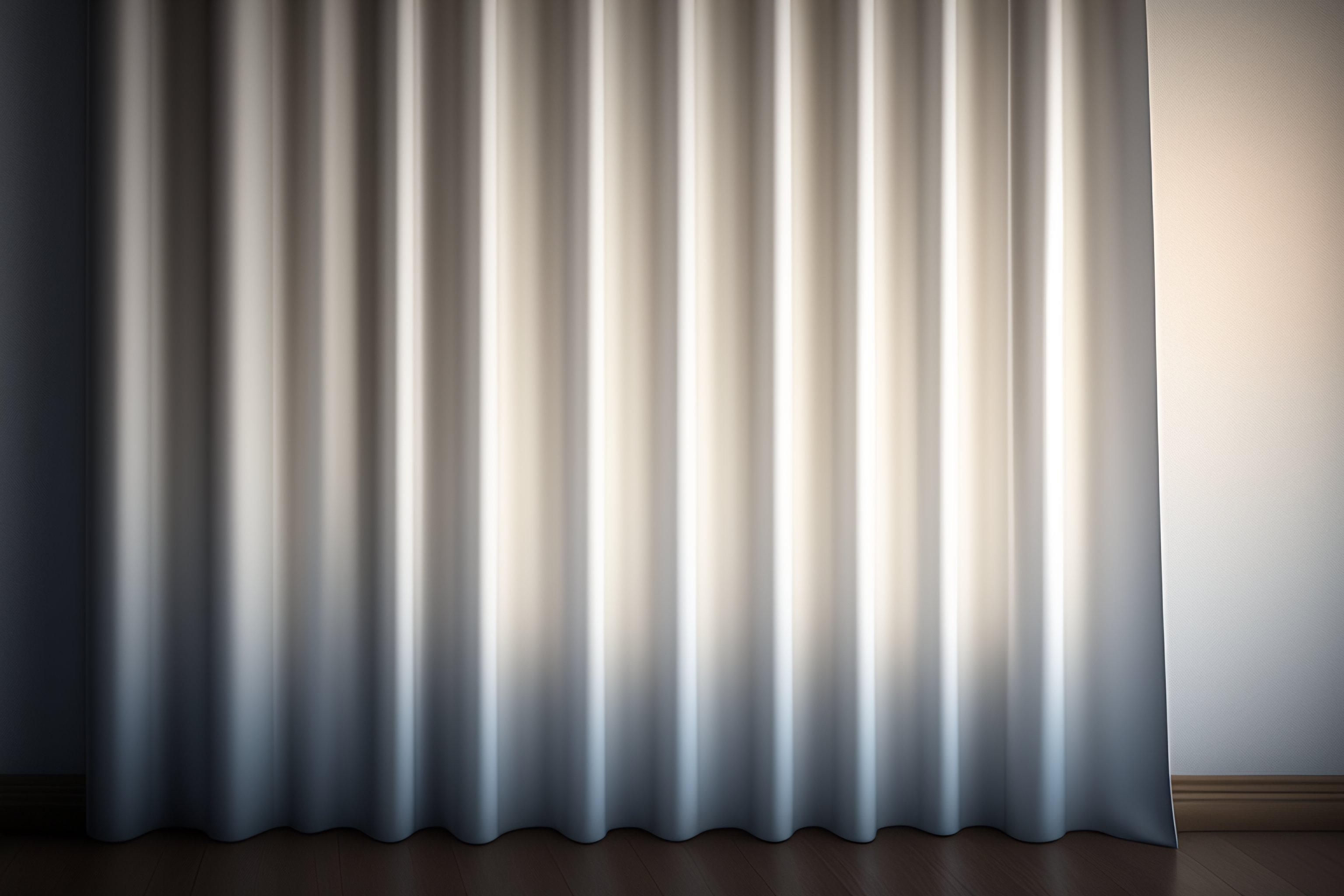 Lexica Photograph linen light white curtain