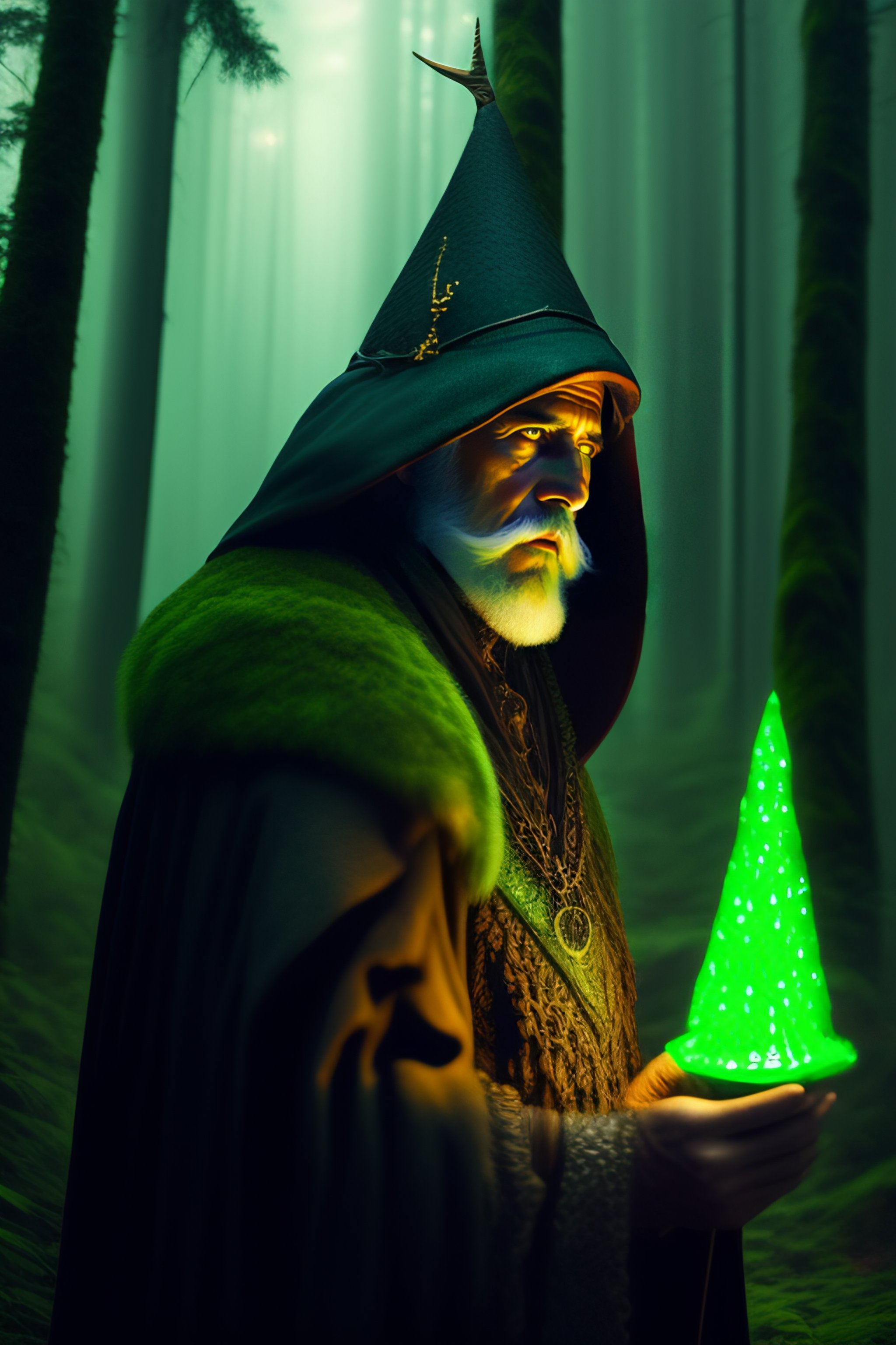 green wizard