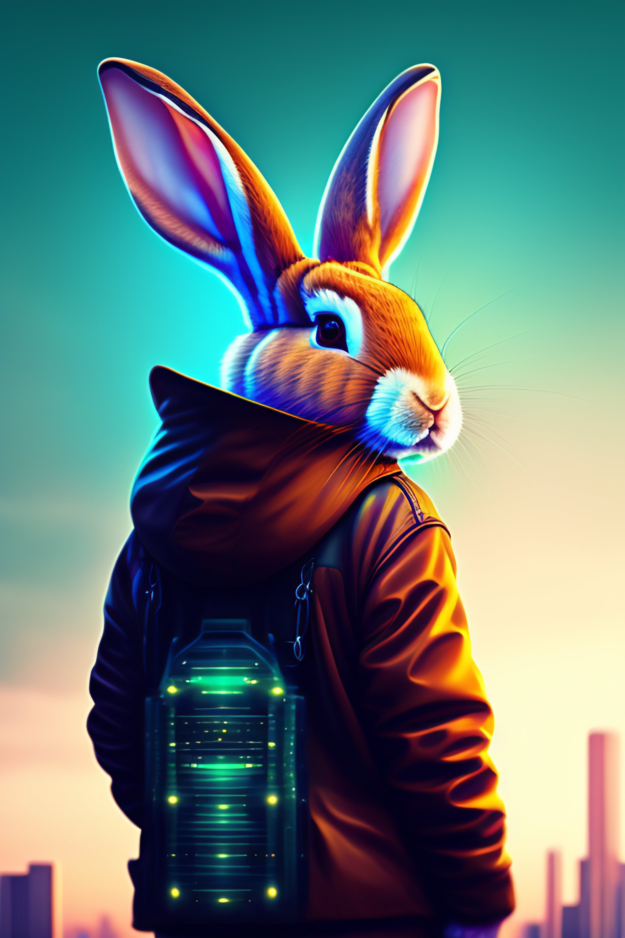 Lexica - Rabbit cyberpunk