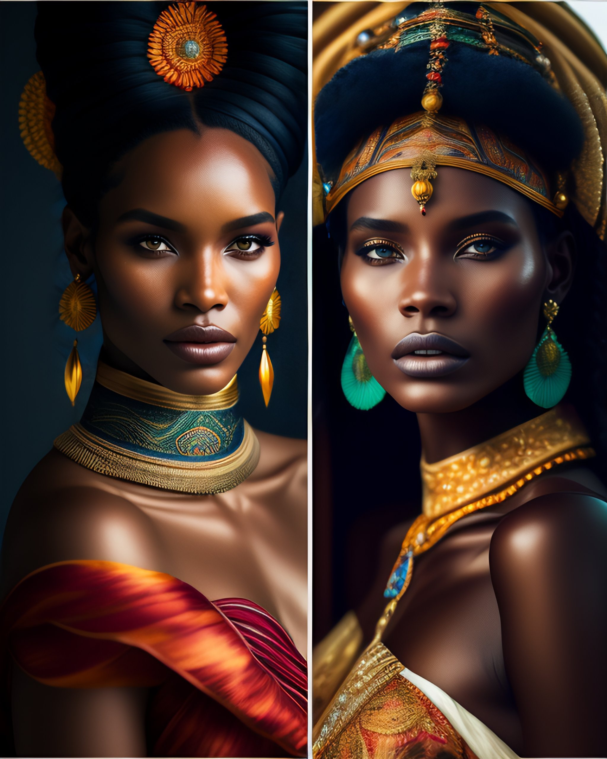 Lexica - Portrait shot of 3/4 beautiful Madagascar woman with alluring ...
