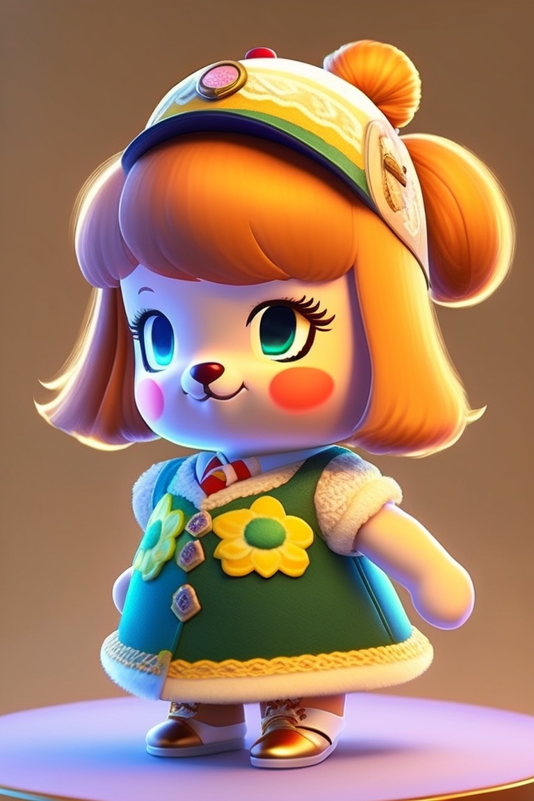 Lexica - Isabelle, Animal crossing, canelita