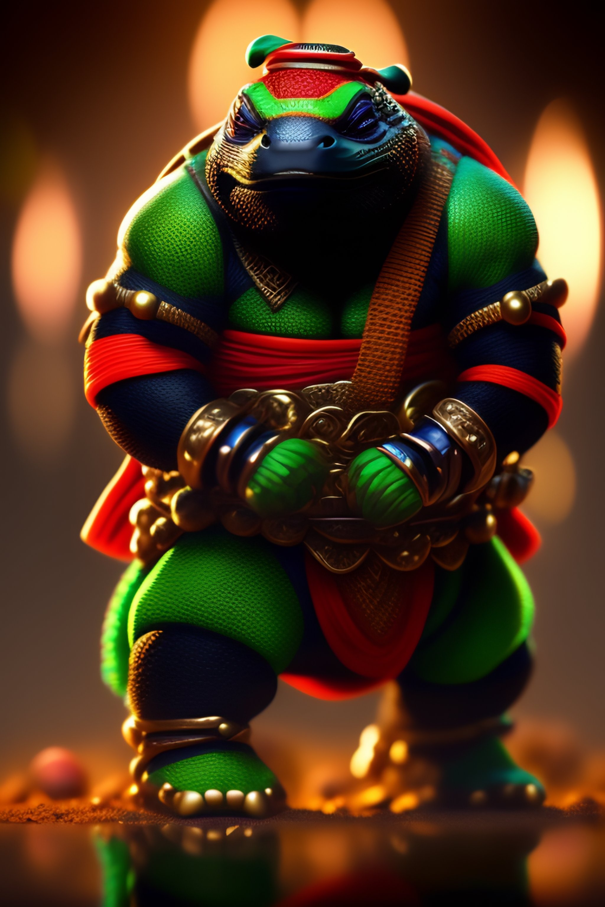 Lexica African ninja turtles, 8k