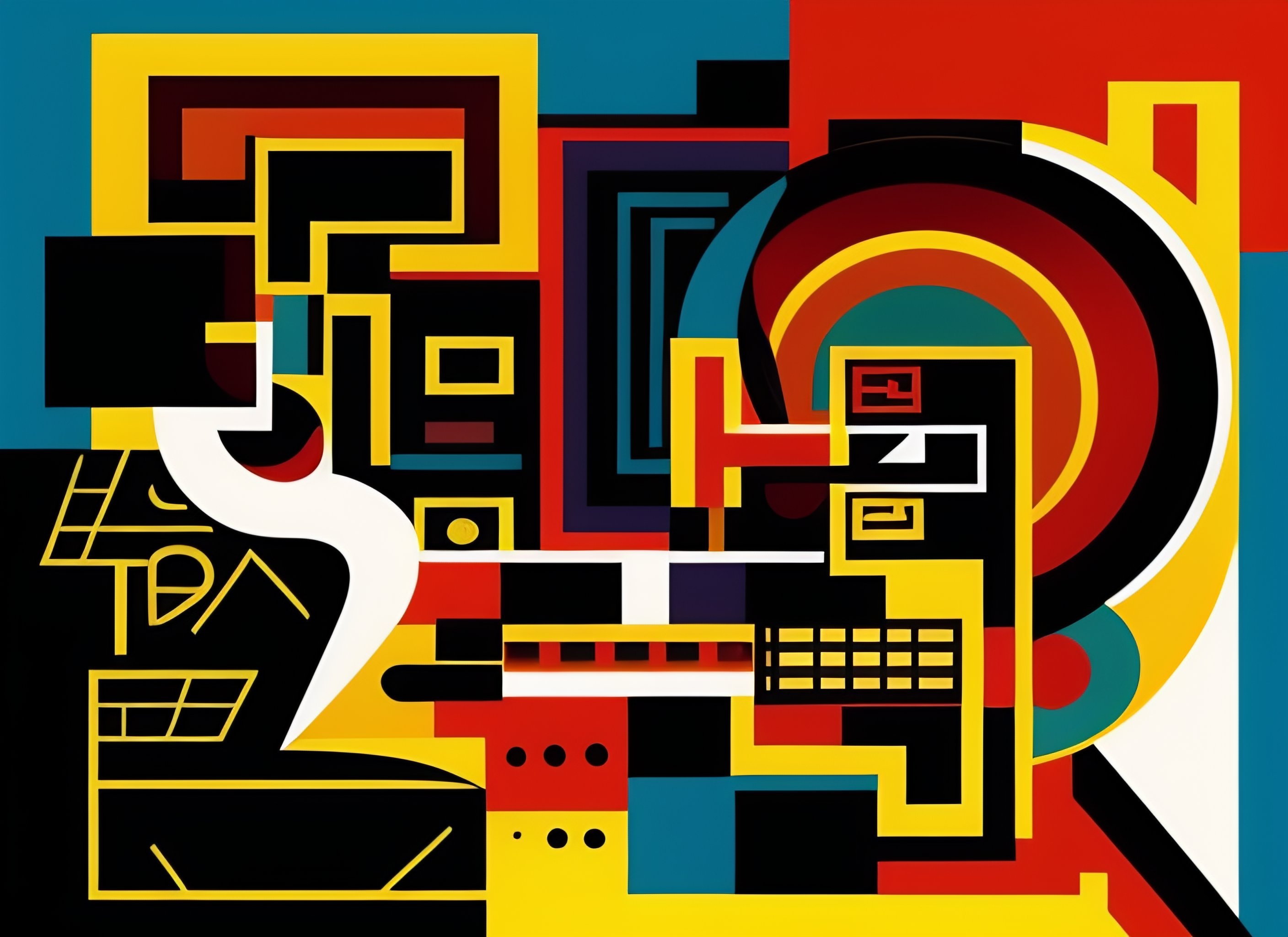 Lexica - Stylized abstract art of jazz musicians playing jazz and dance ...