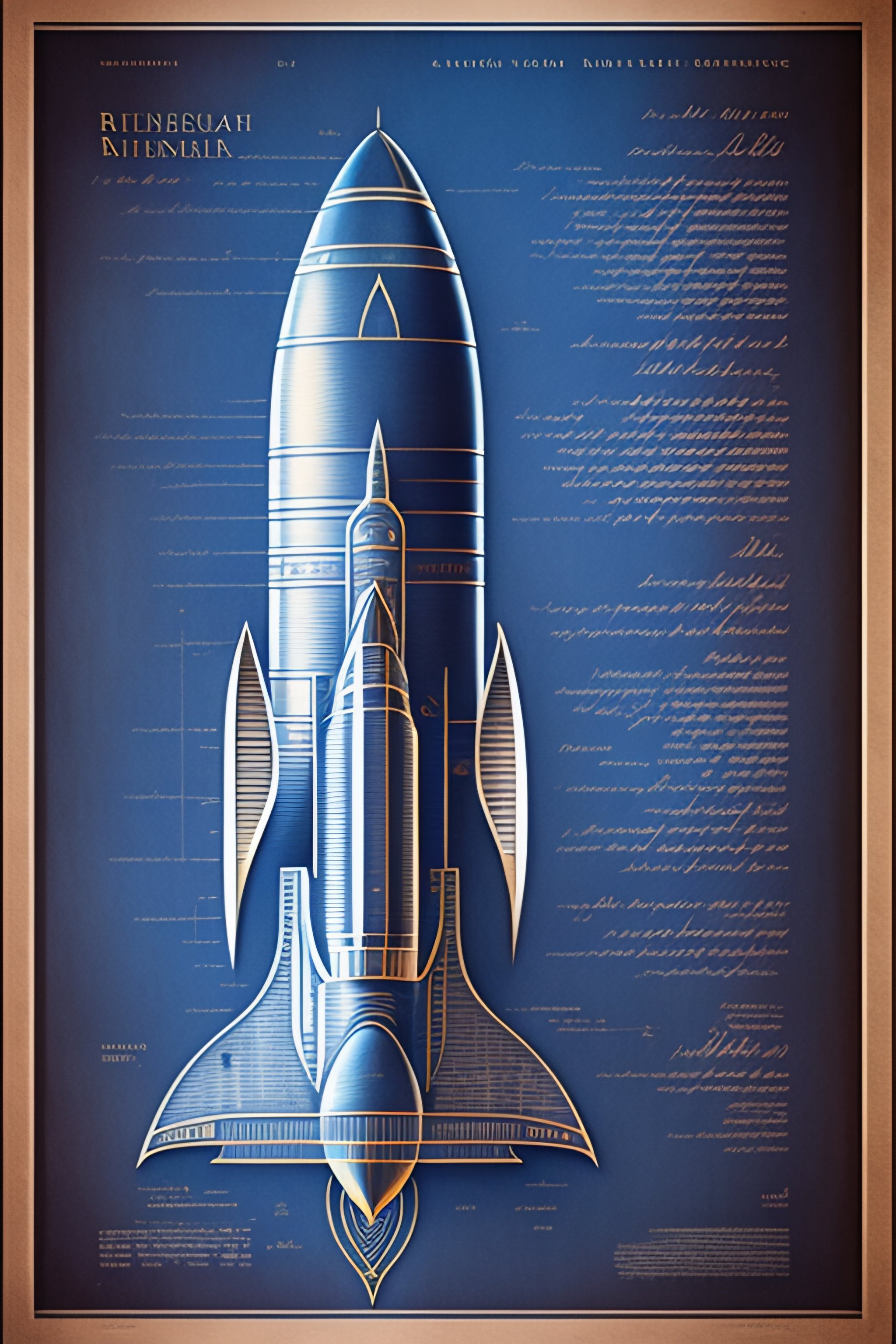 Lexica - Undiscovered design blueprints about rocket from leonardo da ...