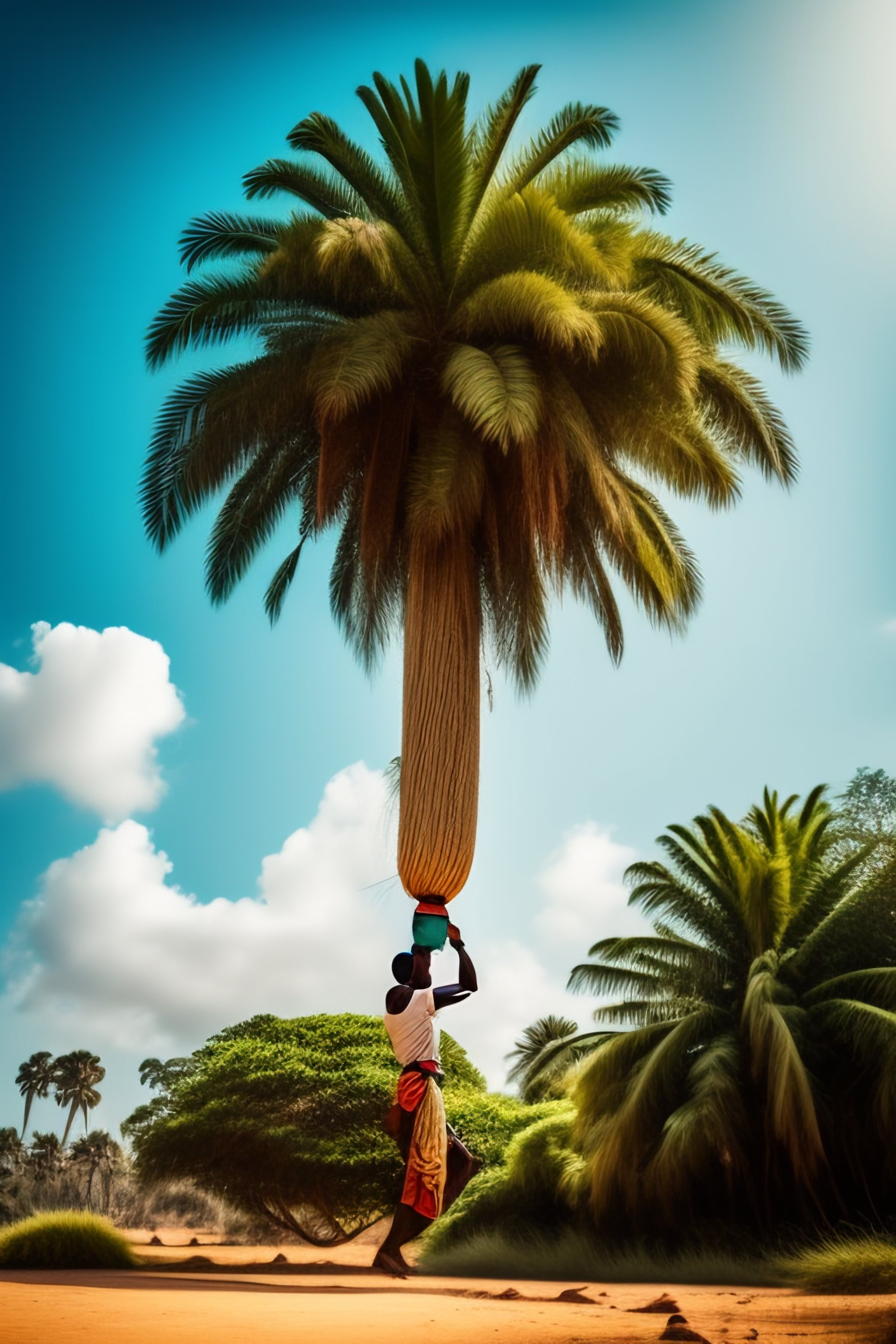 lexica-a-palm-wine-tapper-climbing-a-palm-tree-with-ropes-wrapped