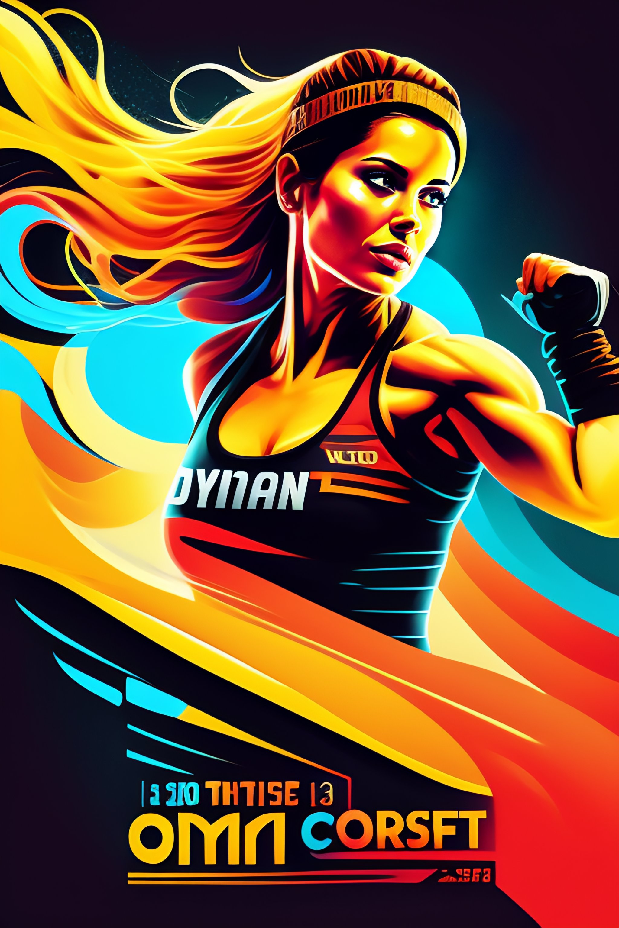 The girls crossfit 2025 poster